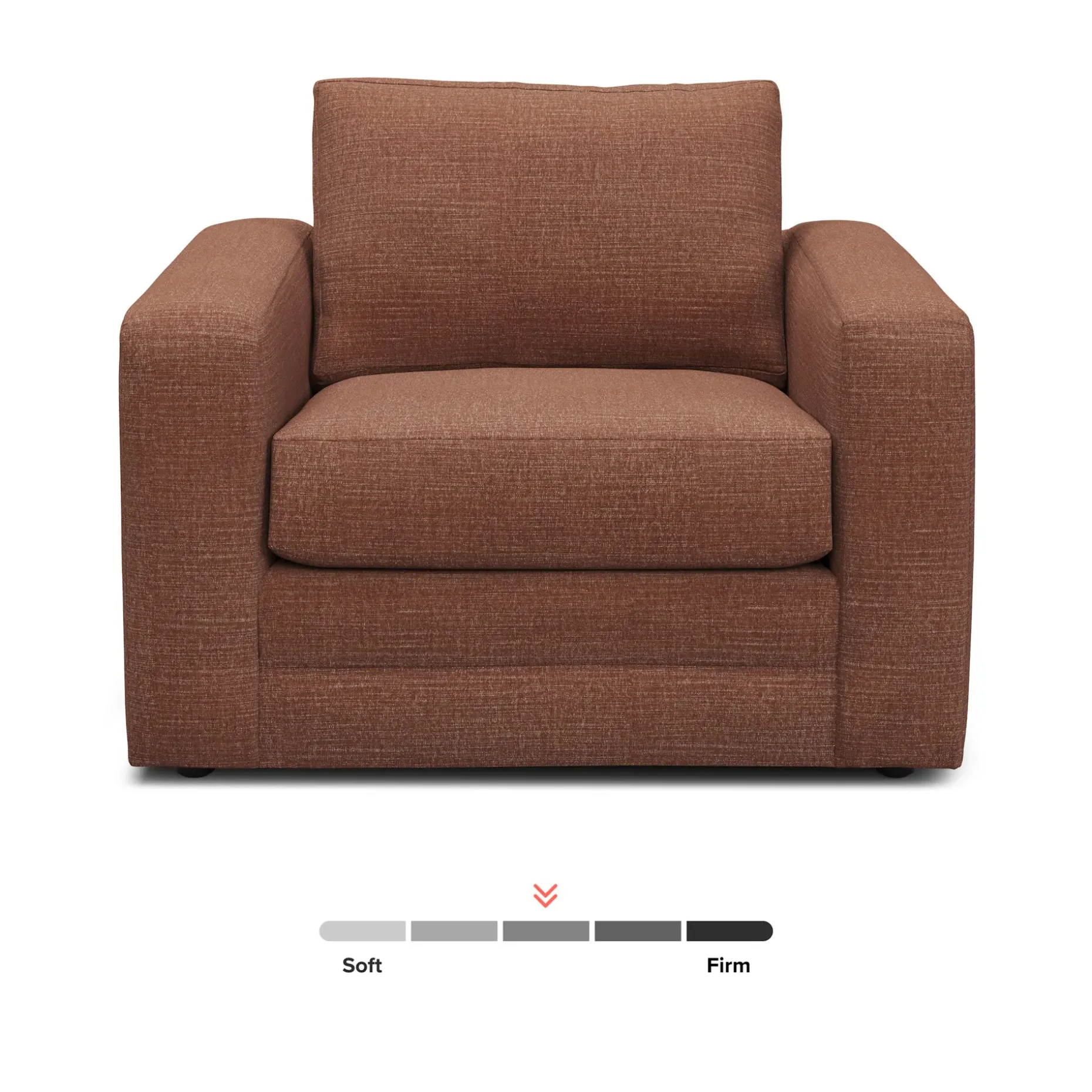 Riley 42" Lounge Chair - Napa Rust