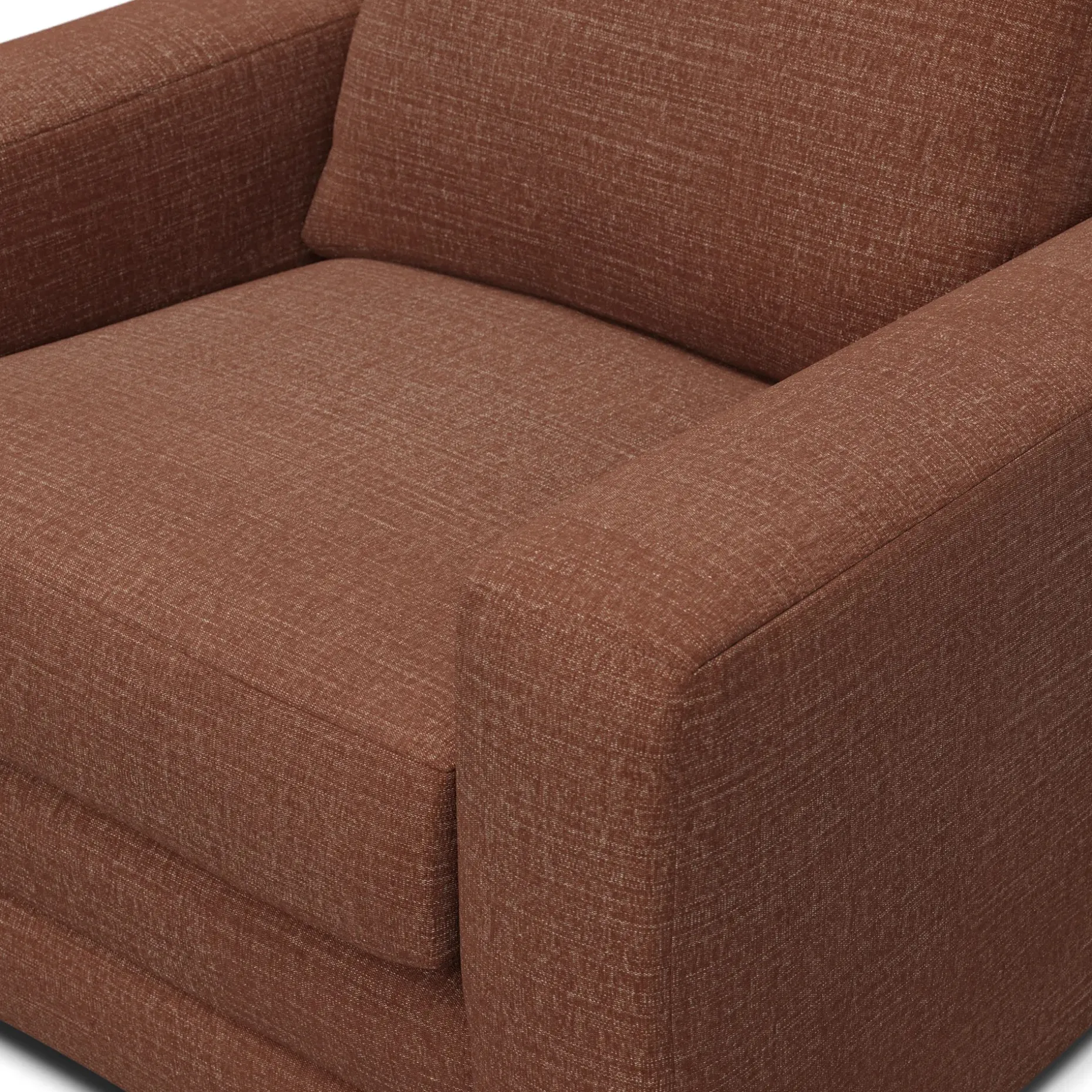 Riley 42" Lounge Chair - Napa Rust