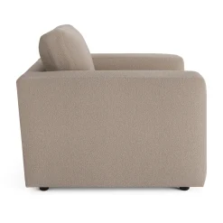 Riley 42" Lounge Chair - Sandstone Wool Bouclé