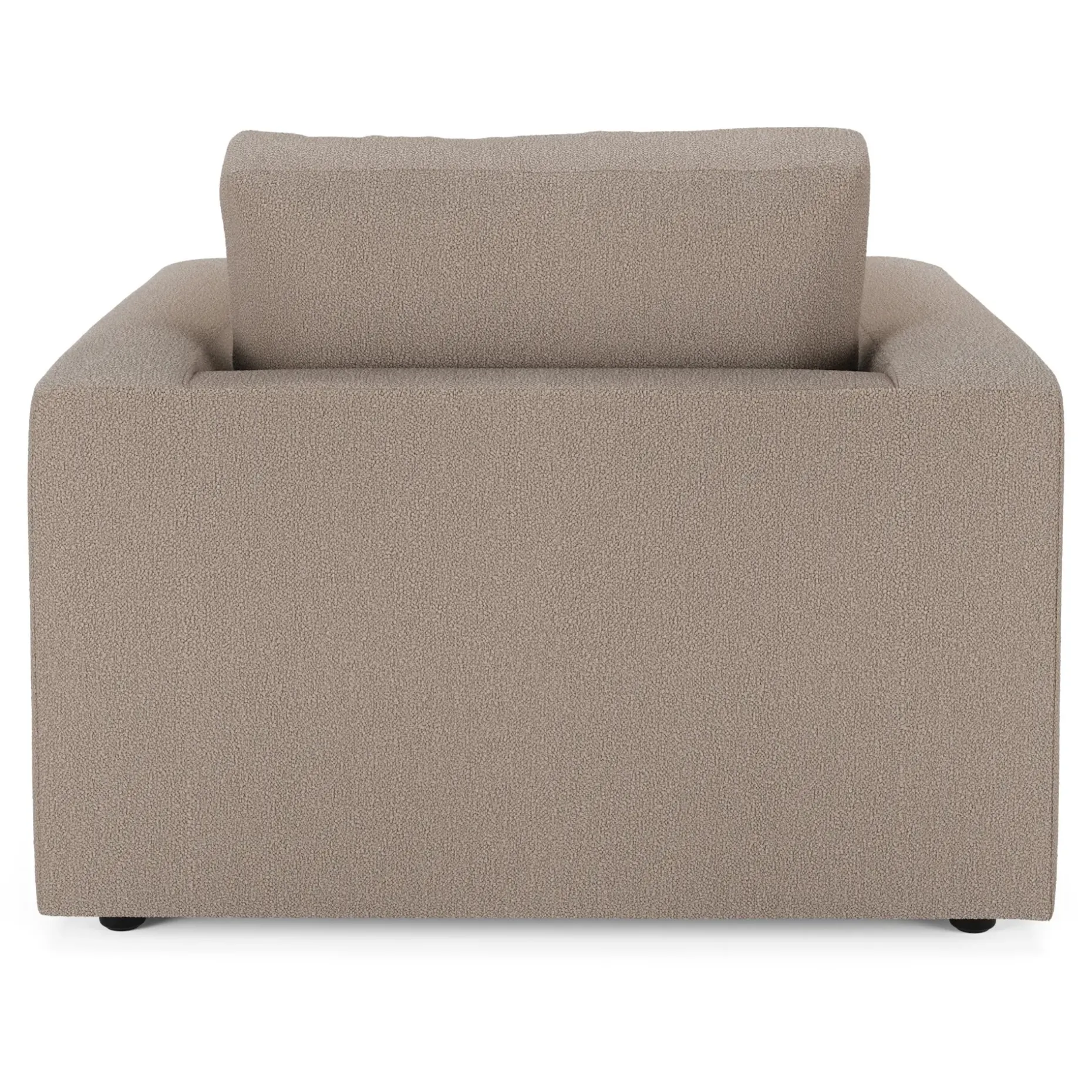 Riley 42" Lounge Chair - Sandstone Wool Bouclé