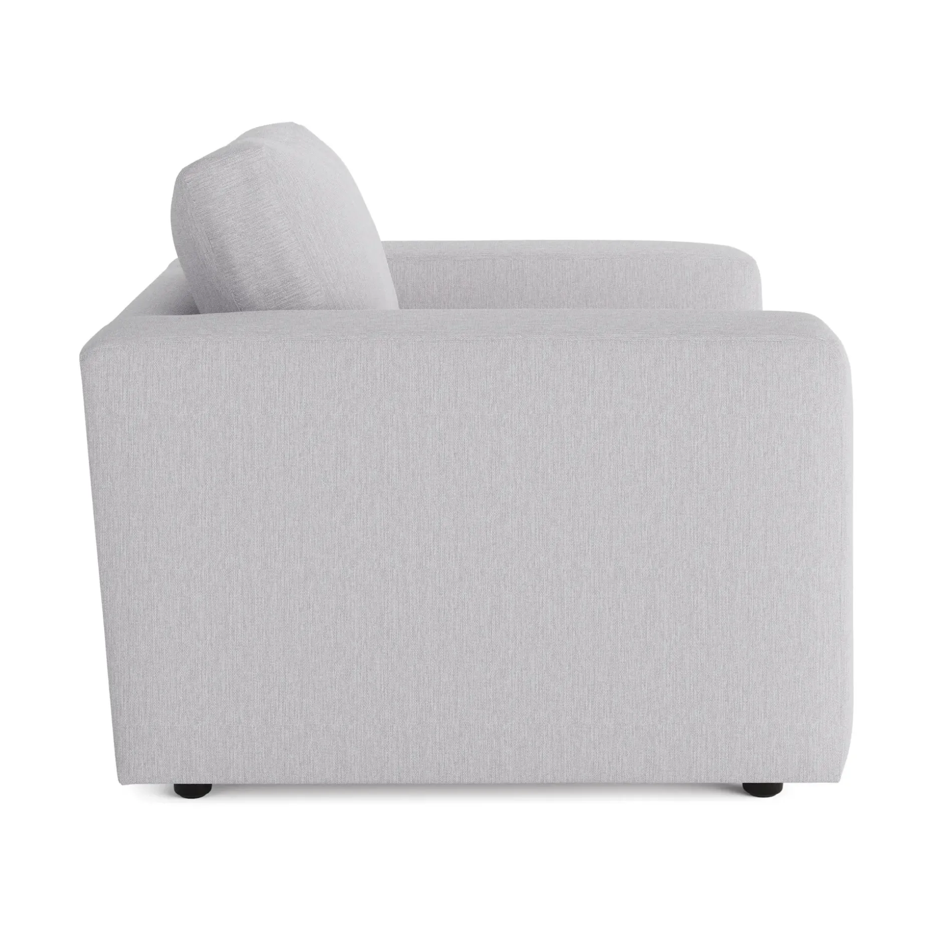 Riley 42" Lounge Chair - Silver Ivory