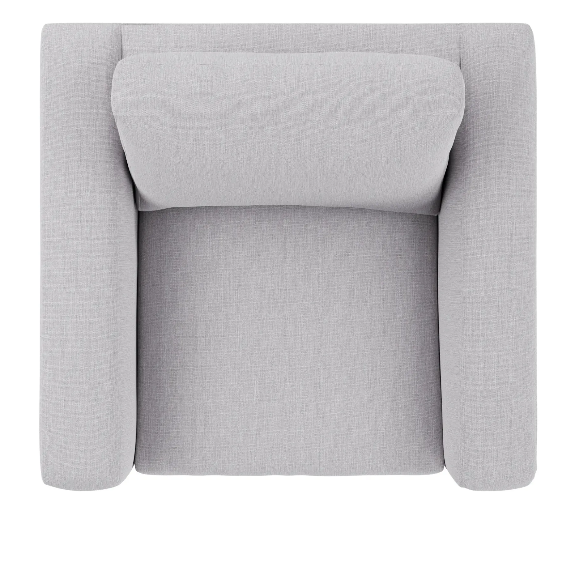 Riley 42" Lounge Chair - Silver Ivory