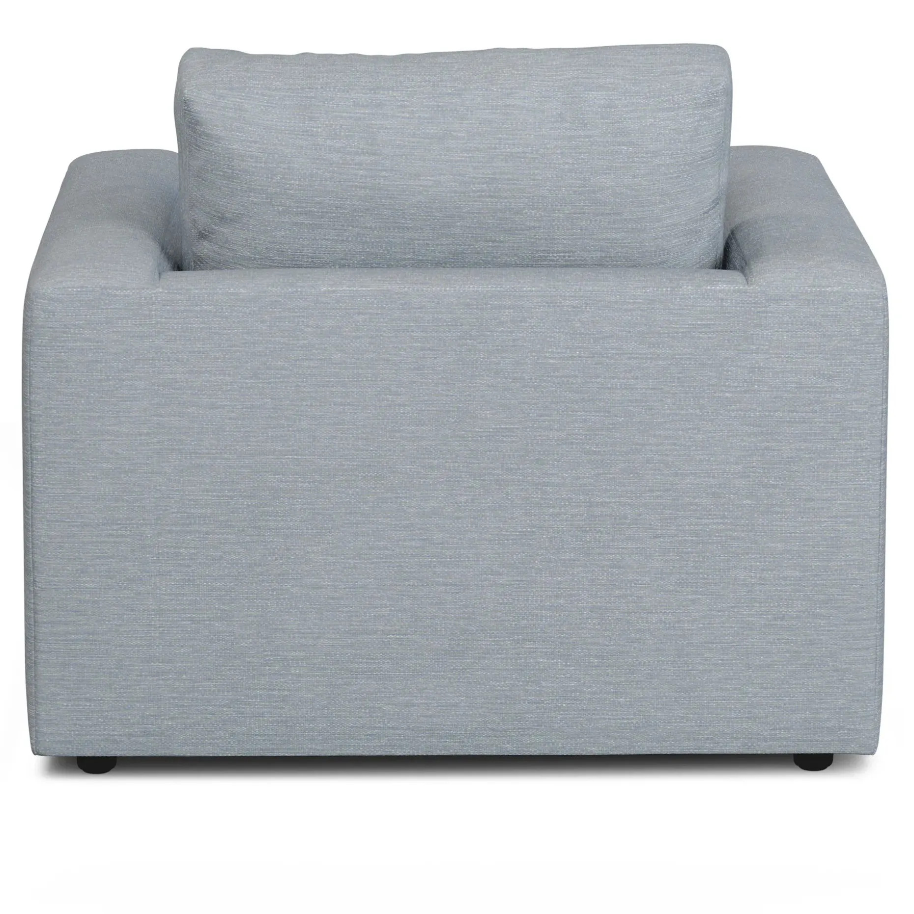 Riley 42" Lounge Chair - Silver Light Blue