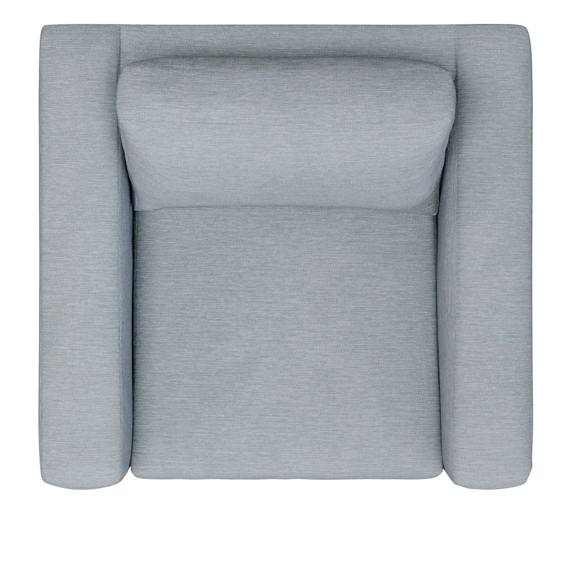Riley 42" Lounge Chair - Silver Light Blue