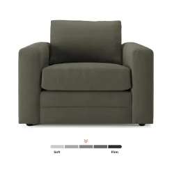 Riley 42" Lounge Chair - Silver Moss