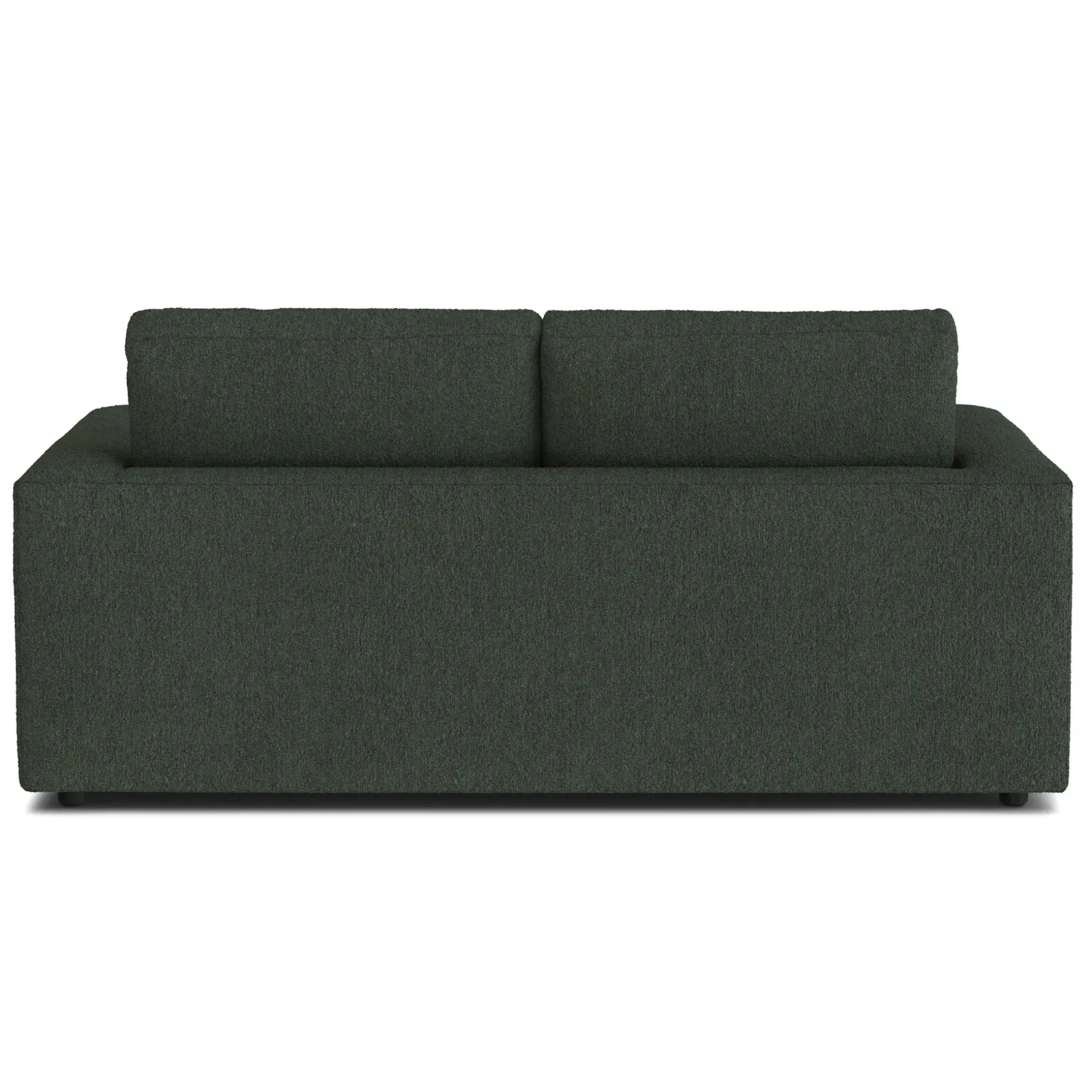 Riley 74" Loveseat - Green Wool Bouclé