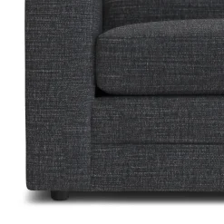 Riley 74" Loveseat - Napa Charcoal