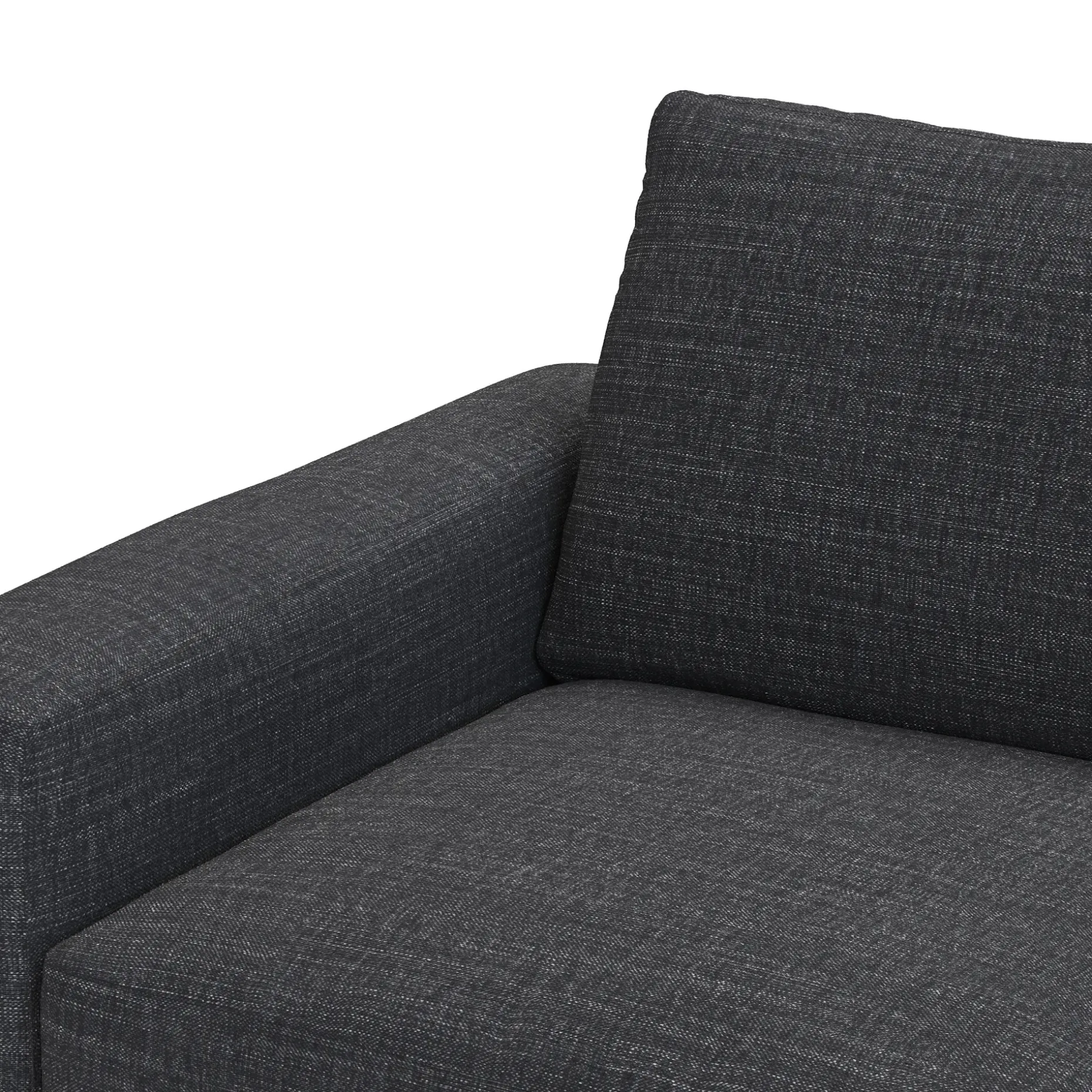 Riley 74" Loveseat - Napa Charcoal