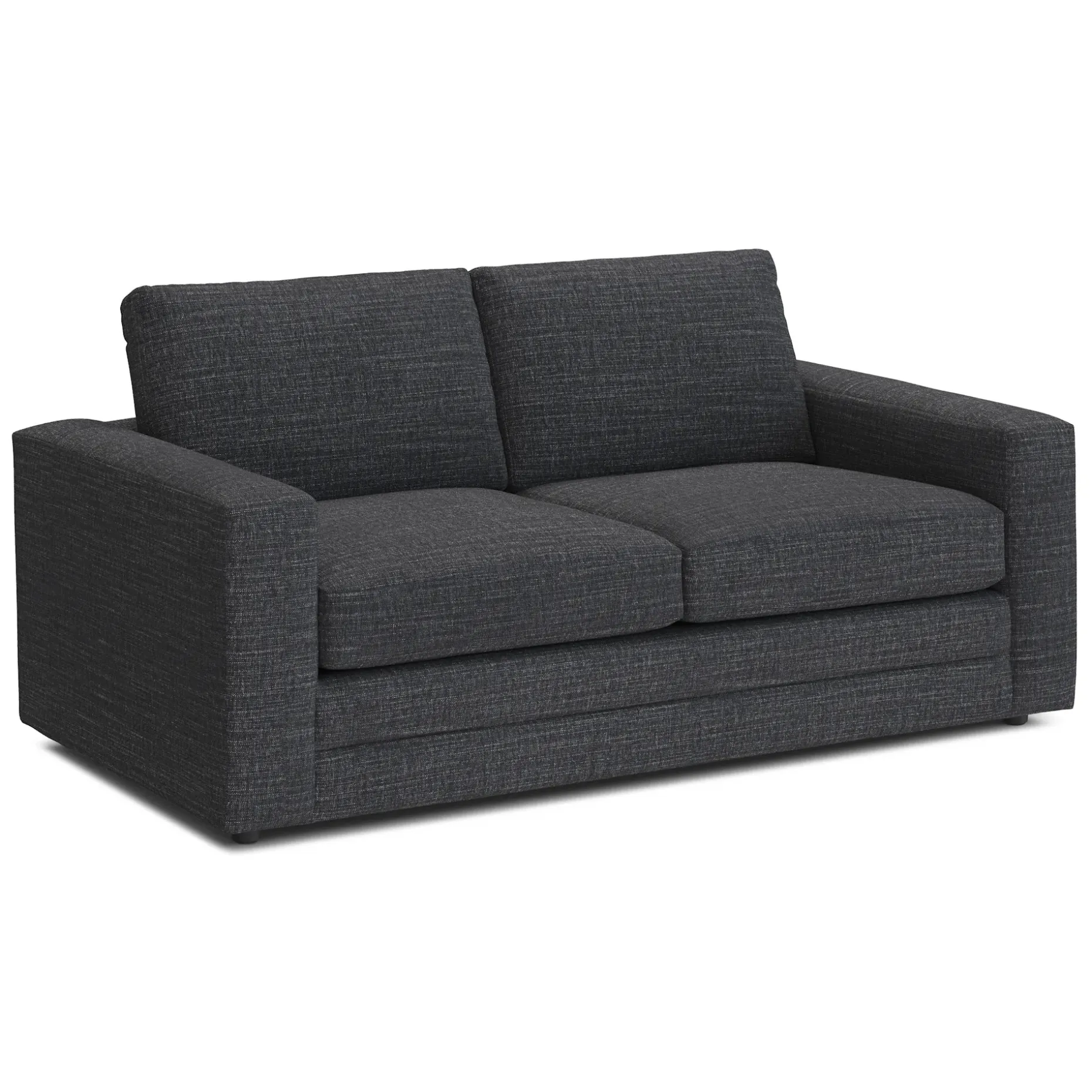 Riley 74" Loveseat - Napa Charcoal