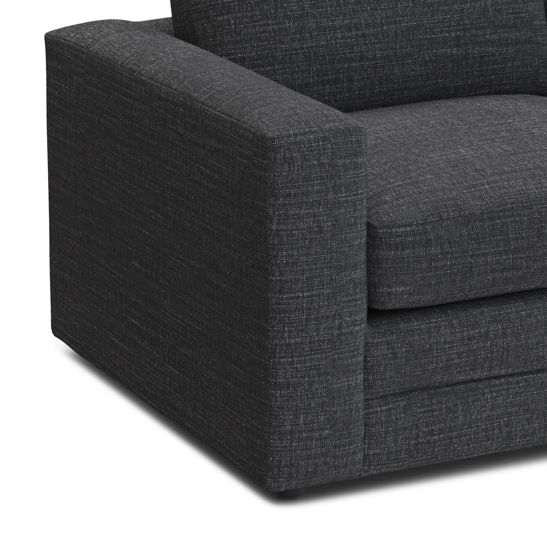 Riley 74" Loveseat - Napa Charcoal