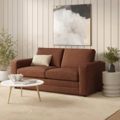 Riley 74" Loveseat - Napa Rust