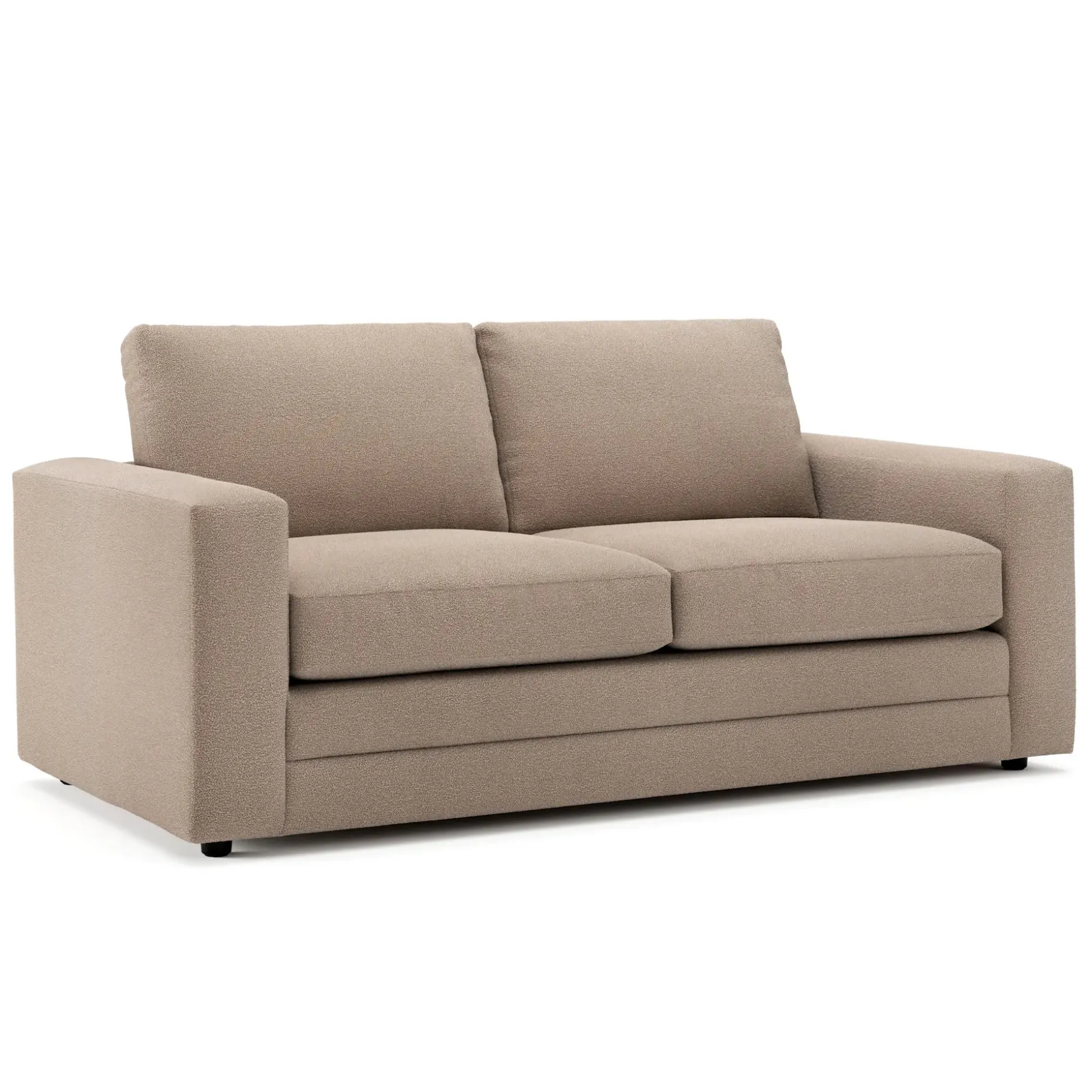 Riley 74" Loveseat - Sandstone Wool Bouclé