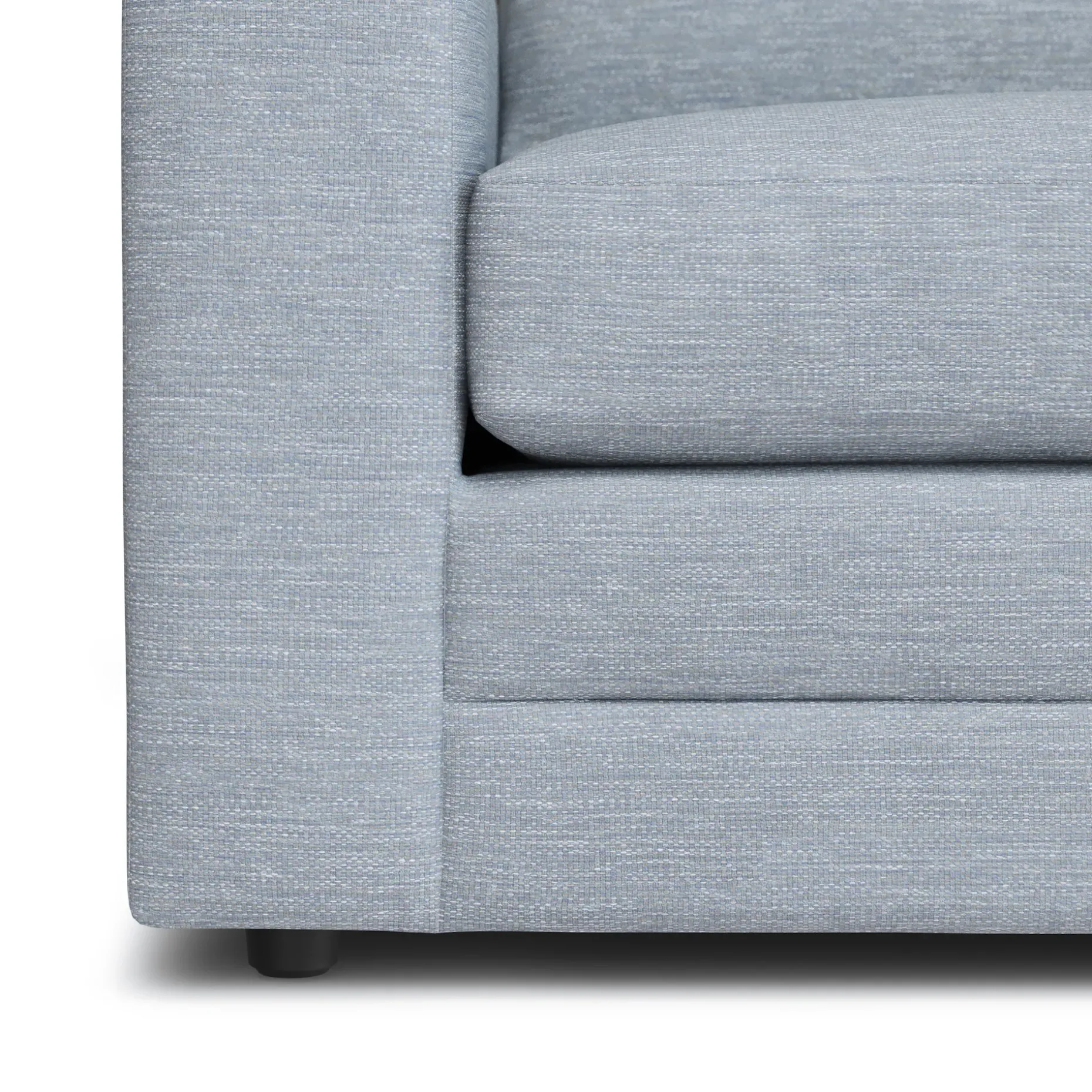 Riley 74" Loveseat - Silver Light Blue
