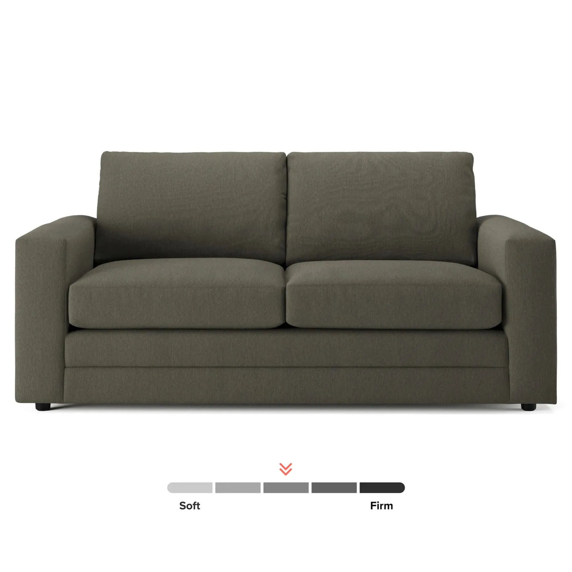 Riley 74" Loveseat - Silver Moss