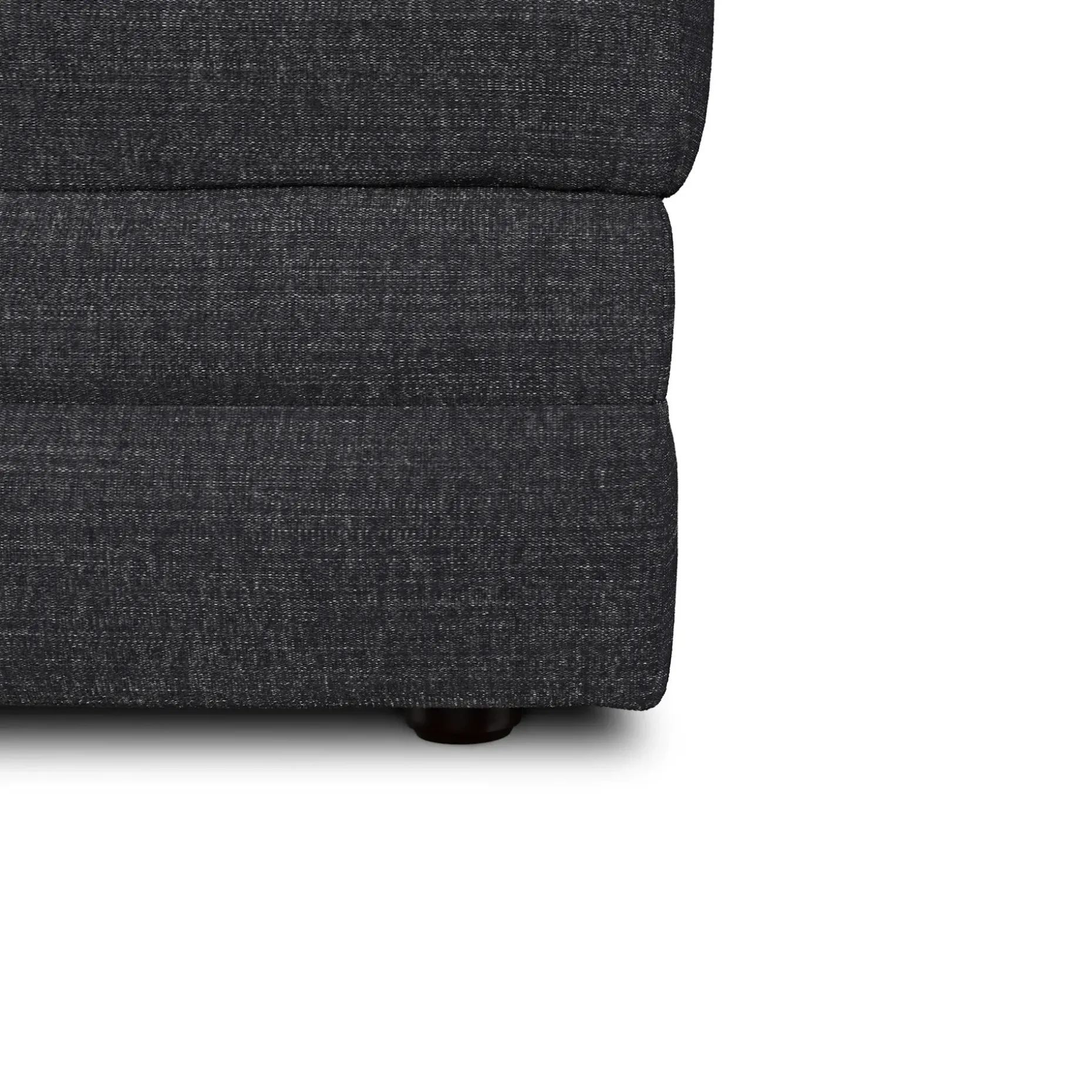 Riley 28" Ottoman - Napa Charcoal