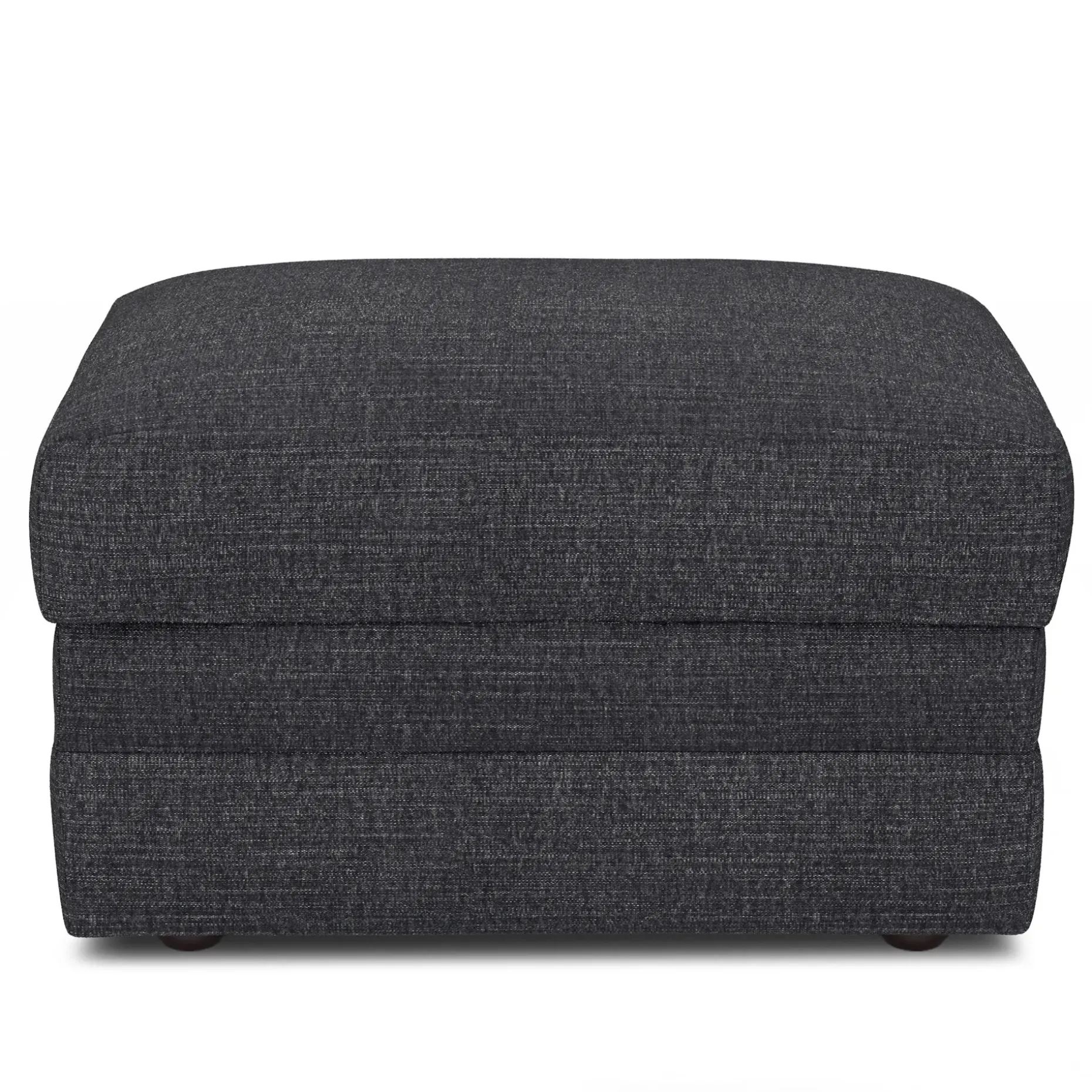 Riley 28" Ottoman - Napa Charcoal