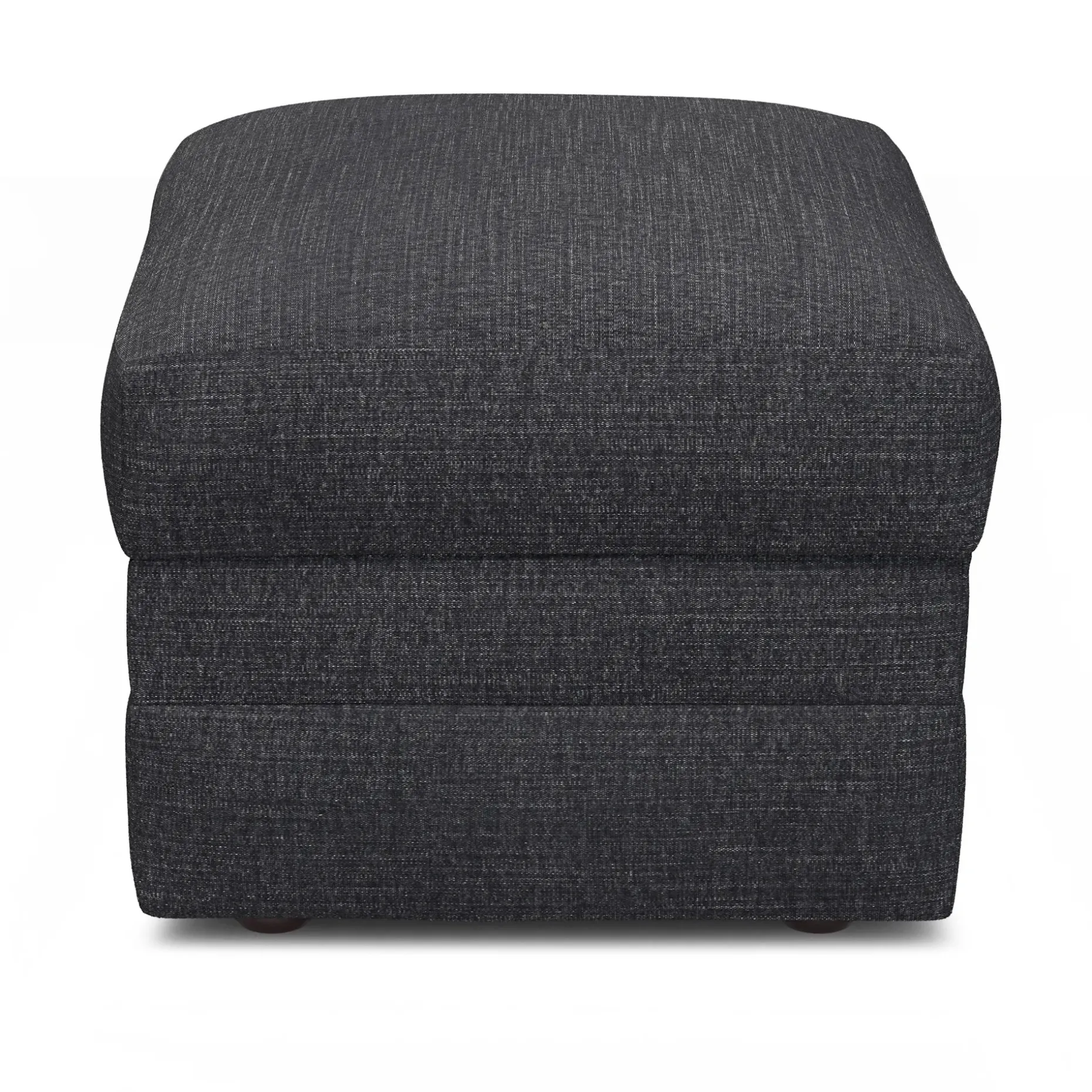 Riley 28" Ottoman - Napa Charcoal