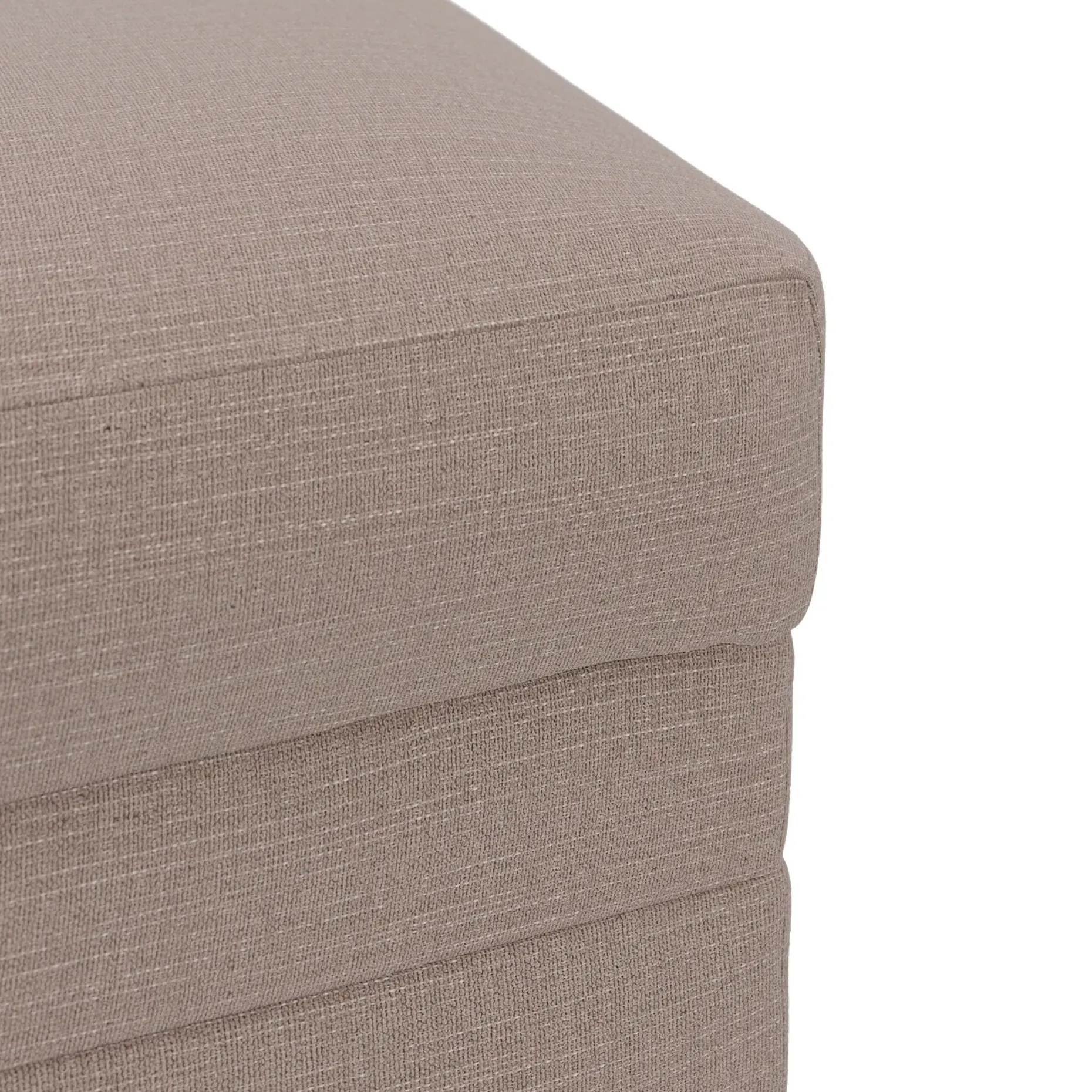 Riley 28" Ottoman - Napa Quartz