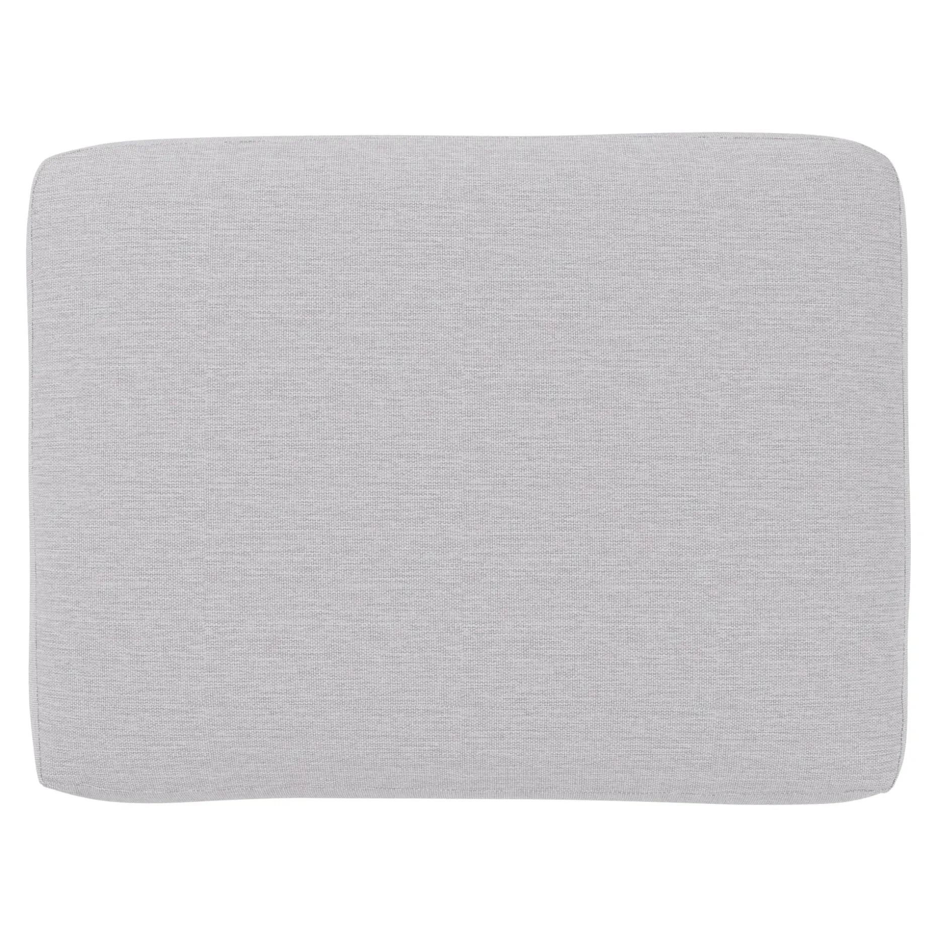 Riley 28" Ottoman - Silver Ivory