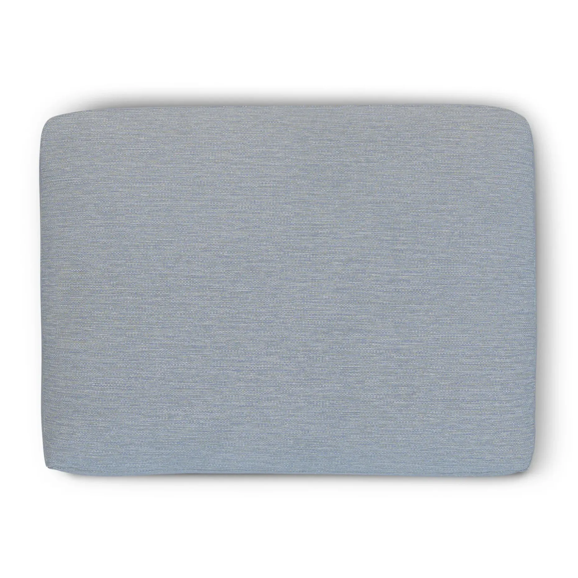 Riley 28" Ottoman - Silver Light Blue