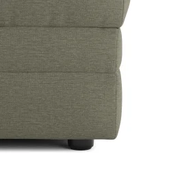 Riley 28" Ottoman - Silver Moss