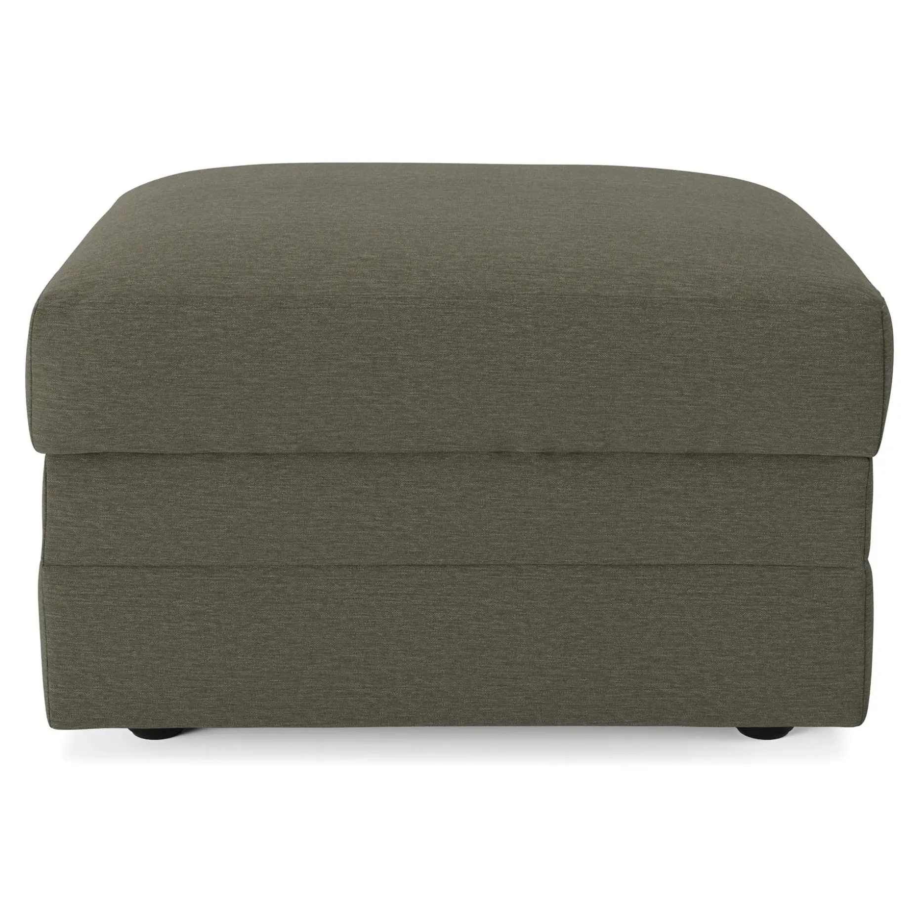 Riley 28" Ottoman - Silver Moss