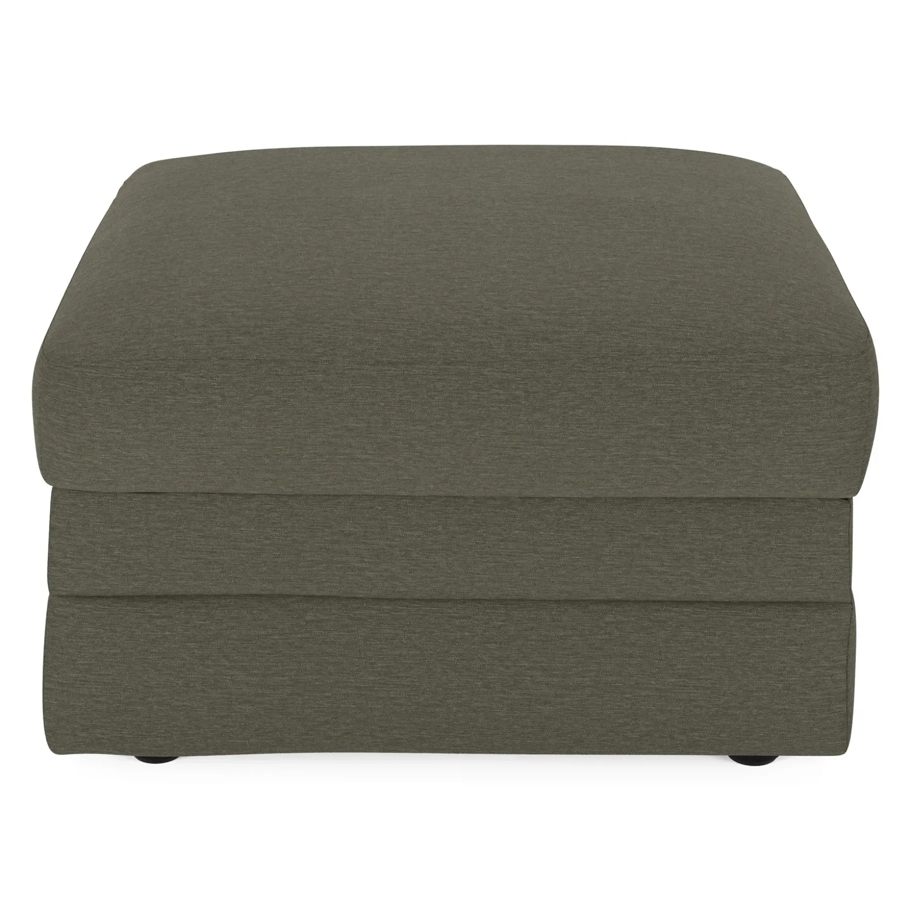 Riley 28" Ottoman - Silver Moss