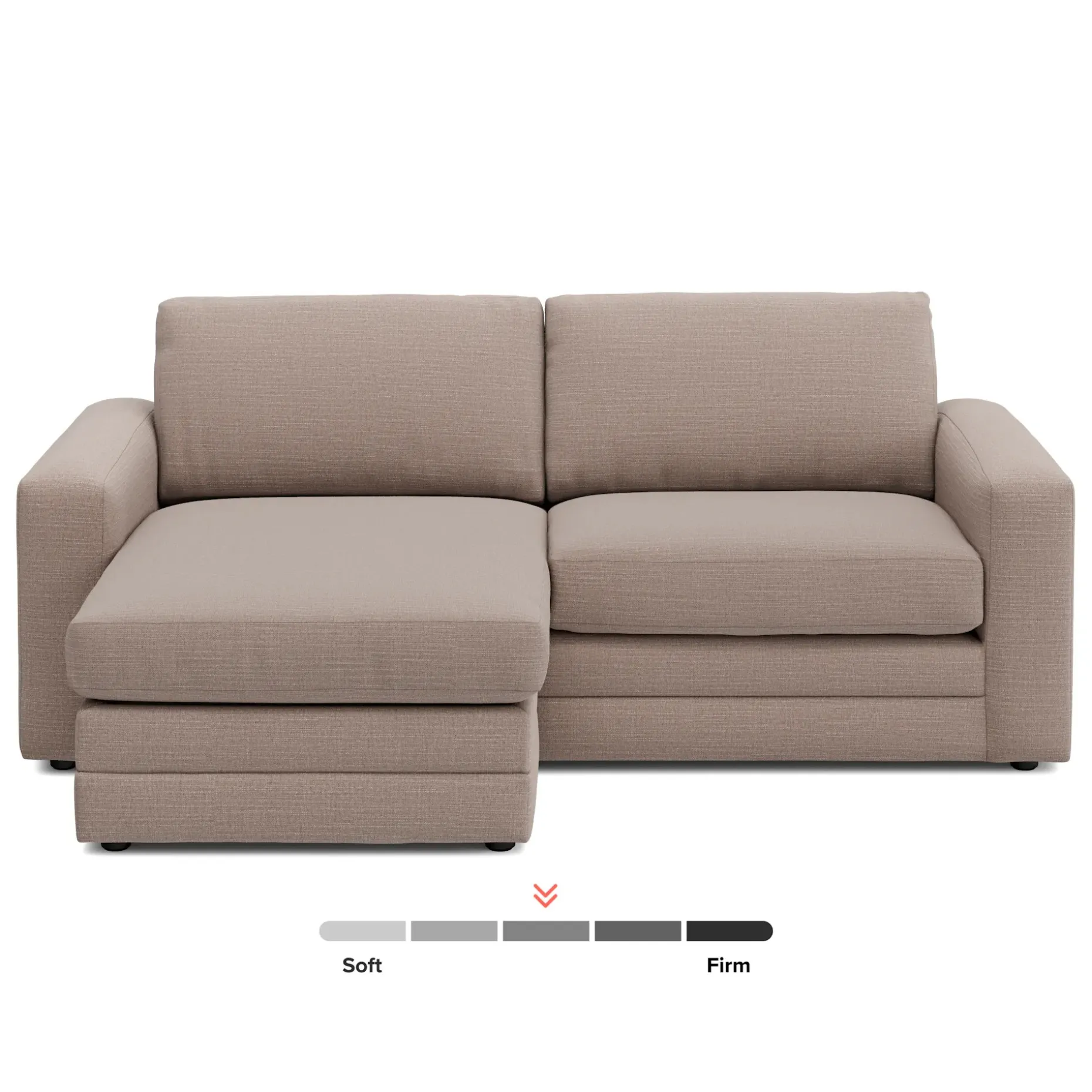Riley 84" Reversible Storage Sectional - Napa Quartz