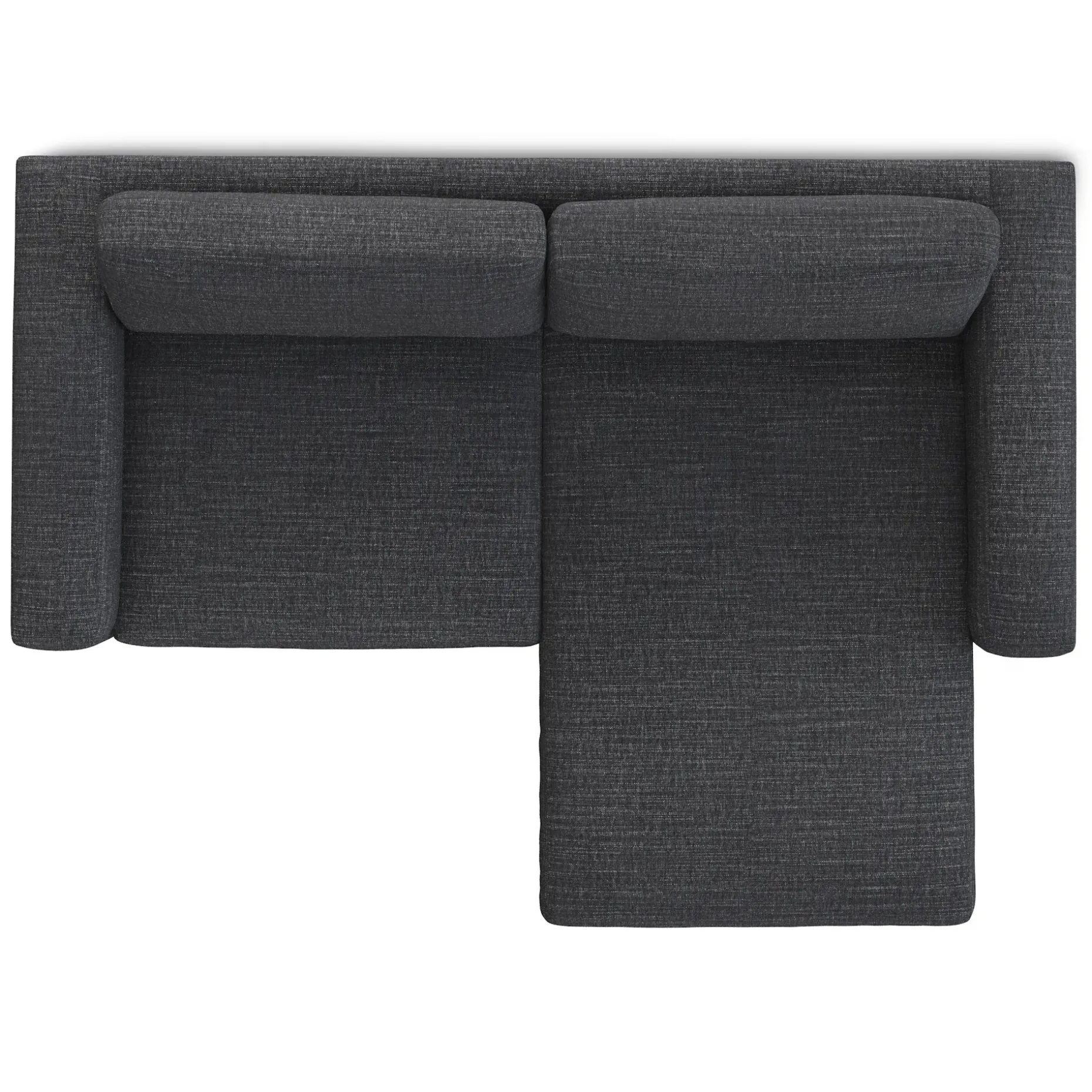 Riley 84" Reversible Storage Sectional - Napa Charcoal