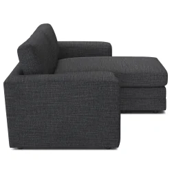 Riley 84" Reversible Storage Sectional - Napa Charcoal