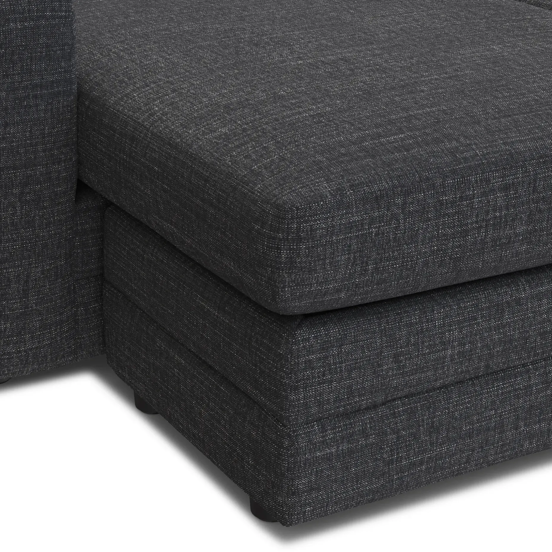 Riley 84" Reversible Storage Sectional - Napa Charcoal
