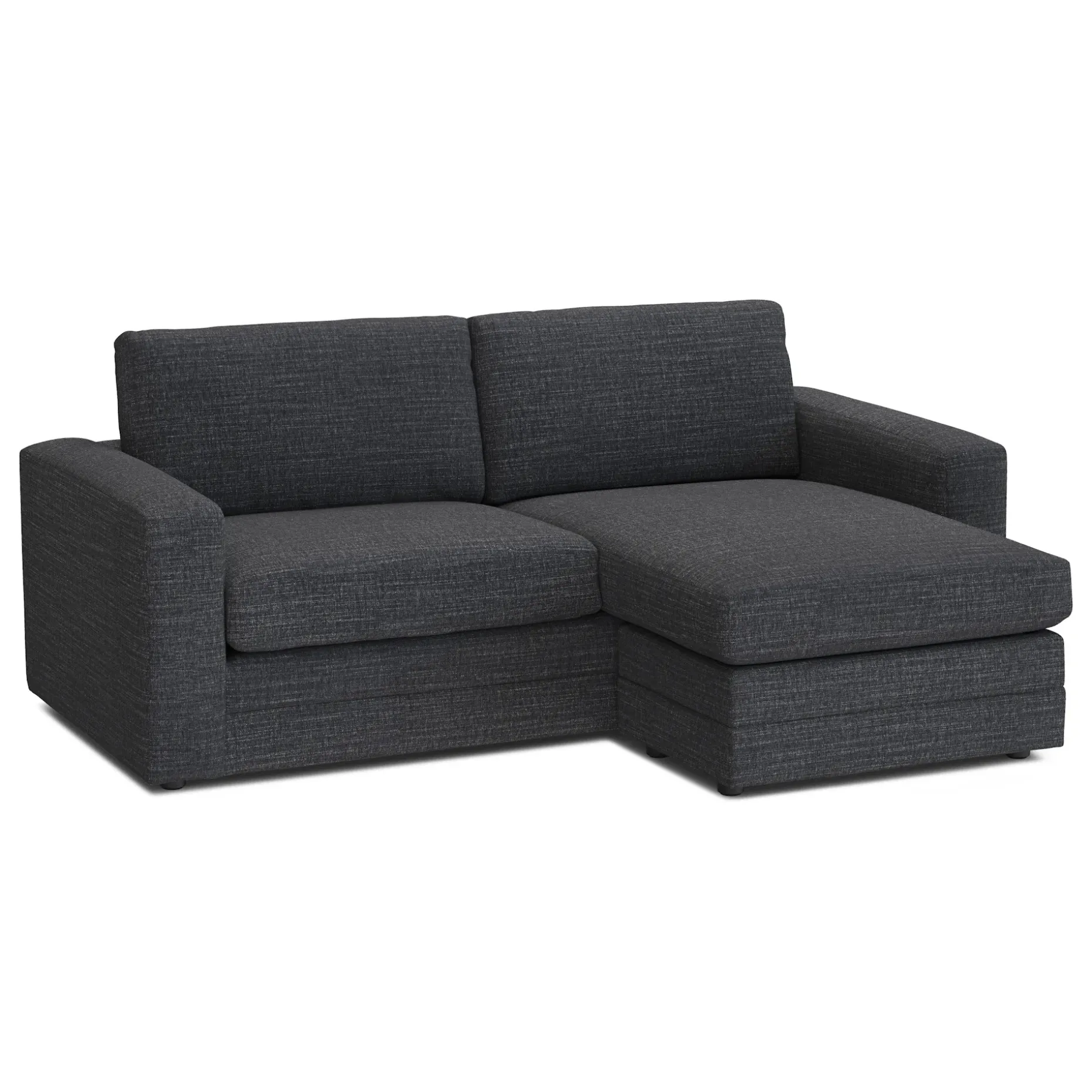 Riley 84" Reversible Storage Sectional - Napa Charcoal