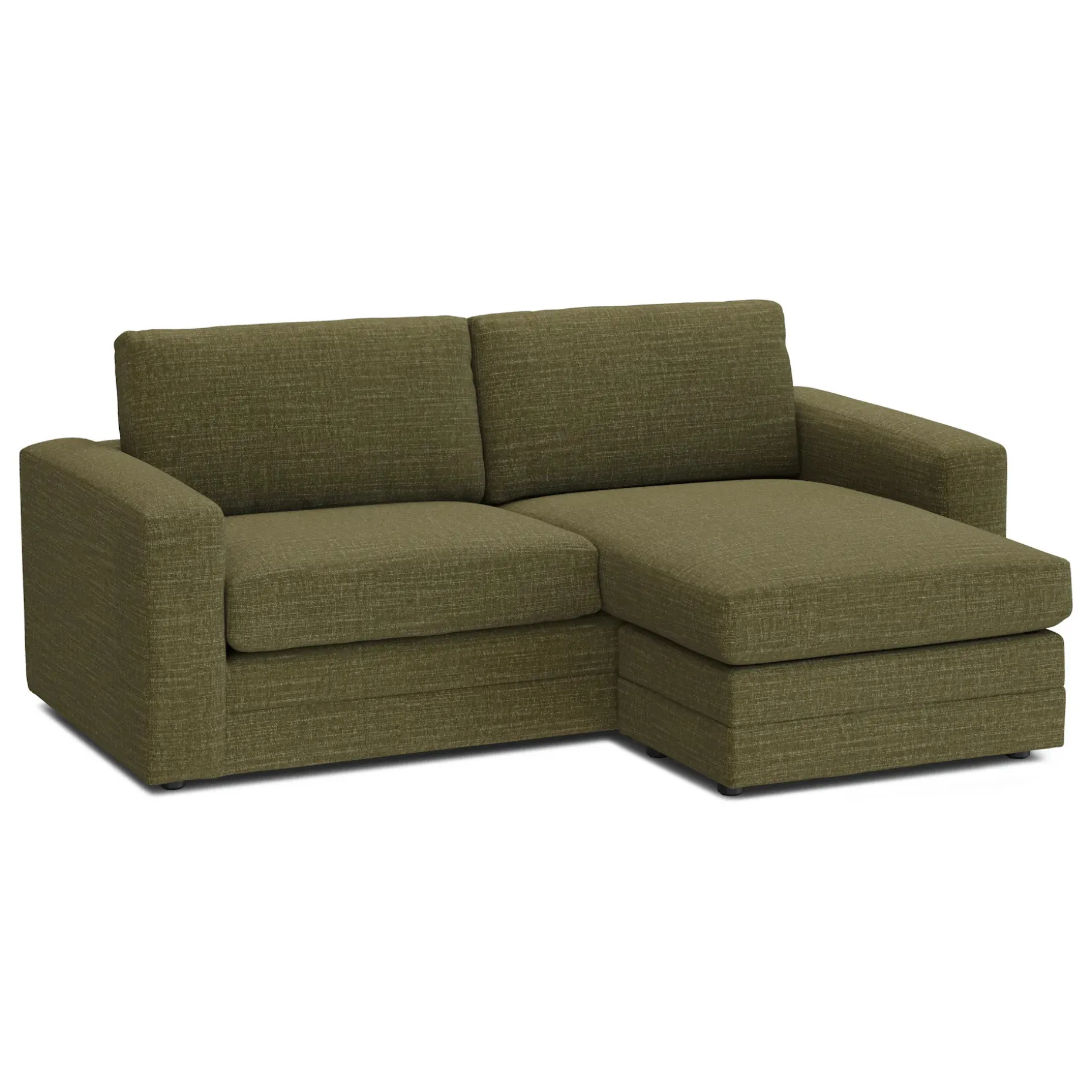 Riley 84" Reversible Storage Sectional - Napa Moss