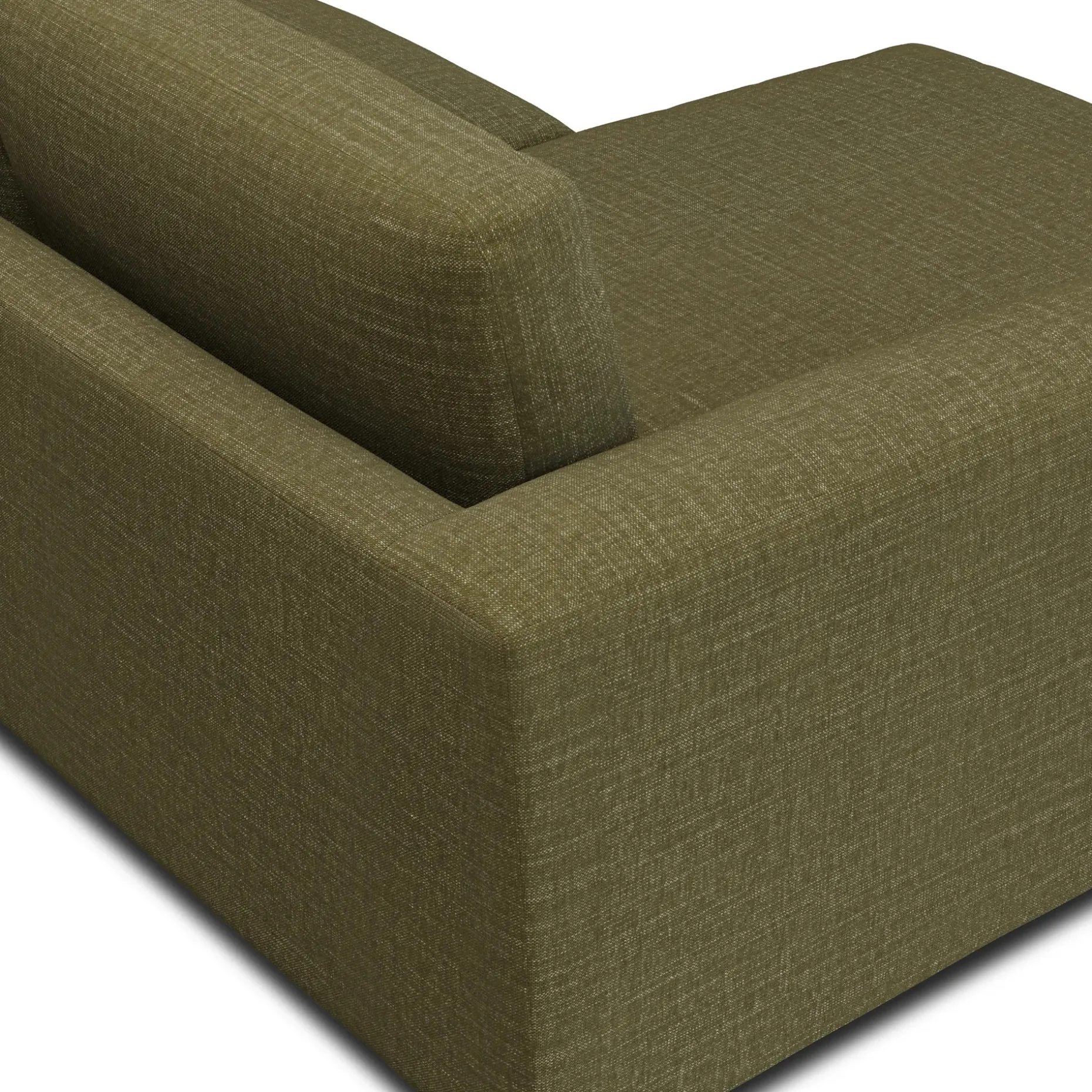 Riley 84" Reversible Storage Sectional - Napa Moss