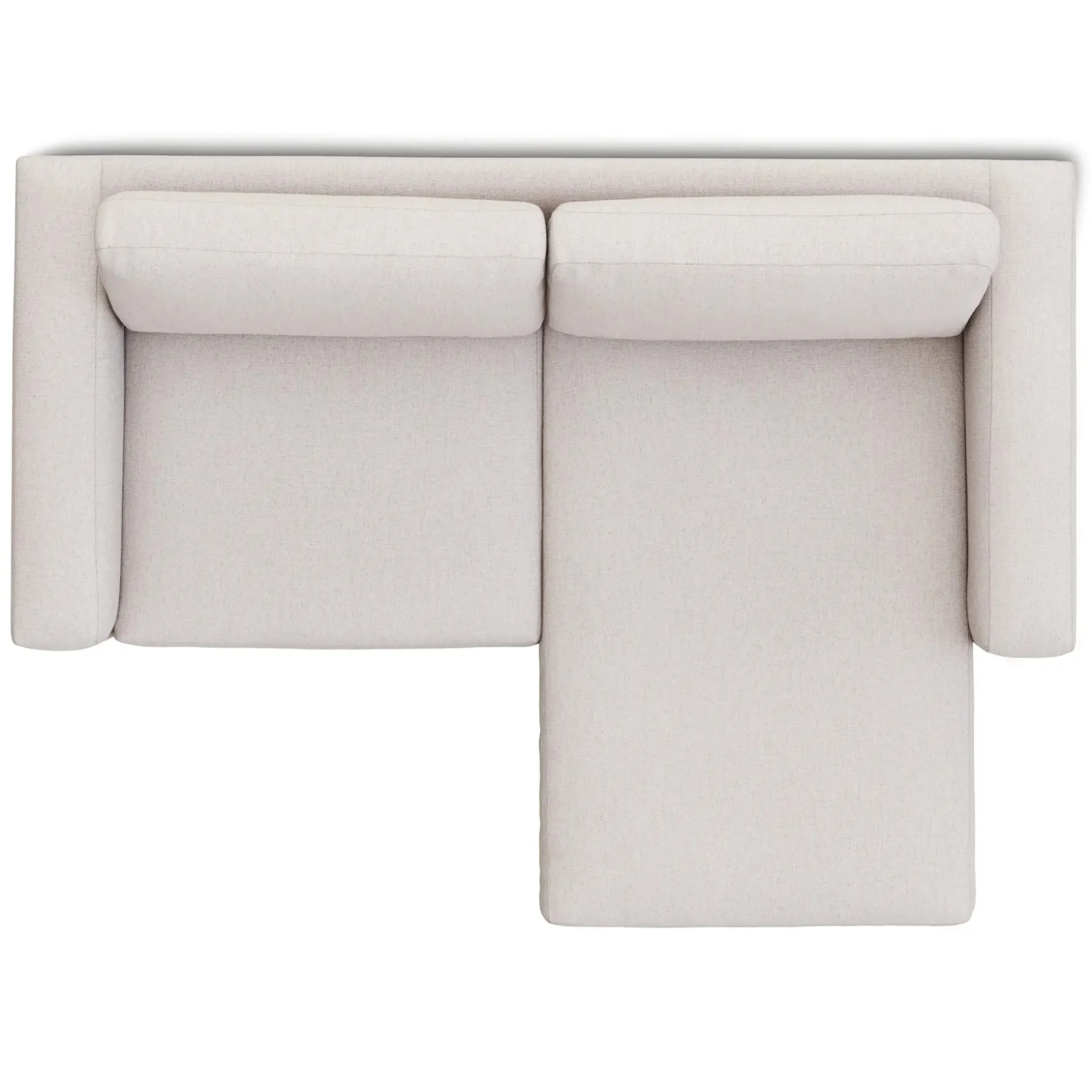 Riley 84" Reversible Storage Sectional - Napa White