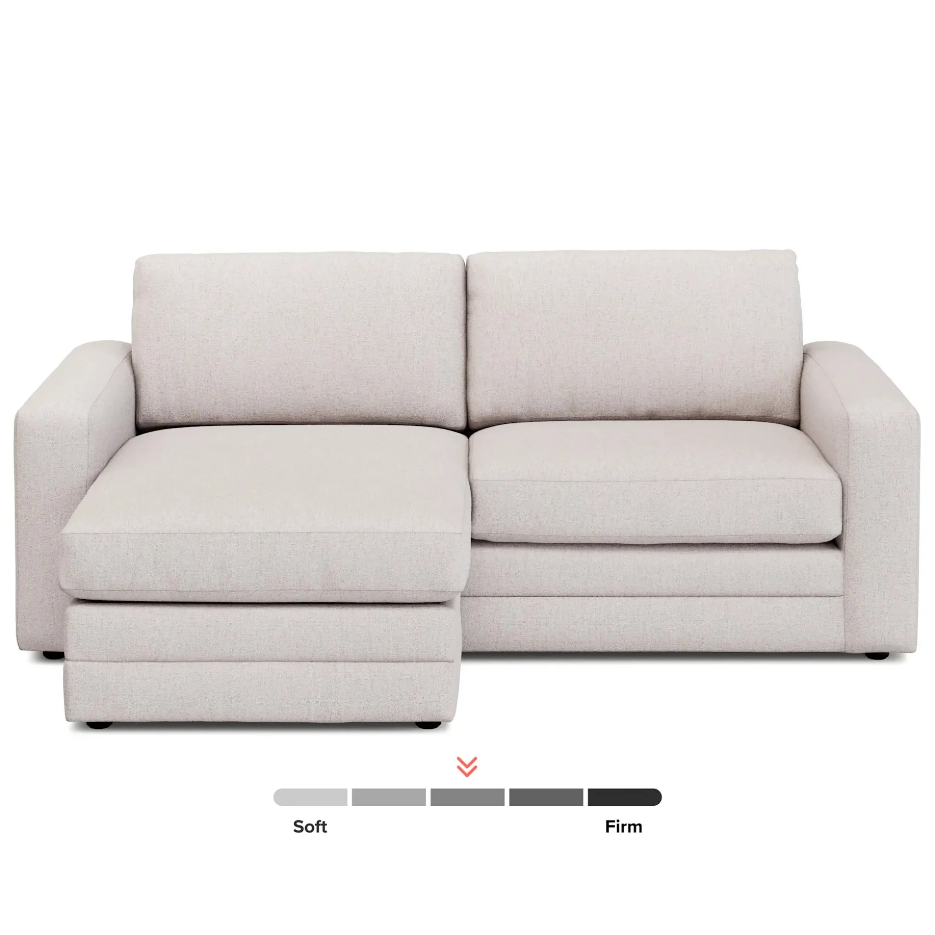 Riley 84" Reversible Storage Sectional - Napa White