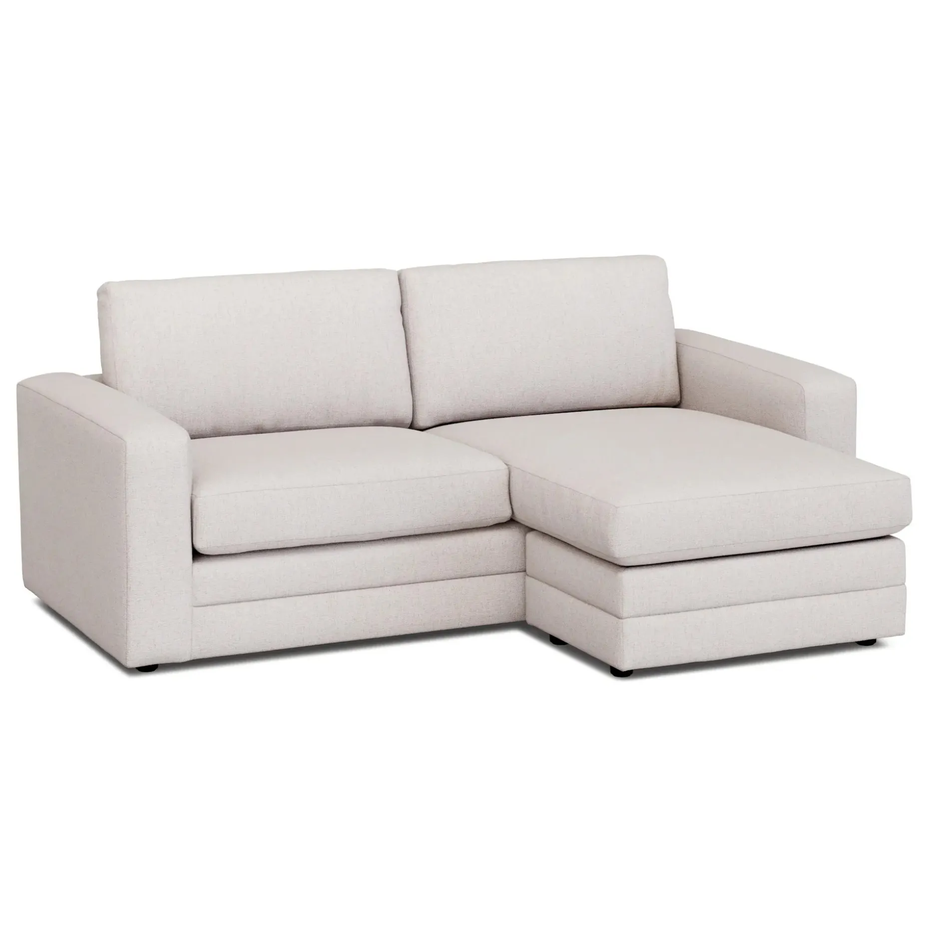 Riley 84" Reversible Storage Sectional - Napa White