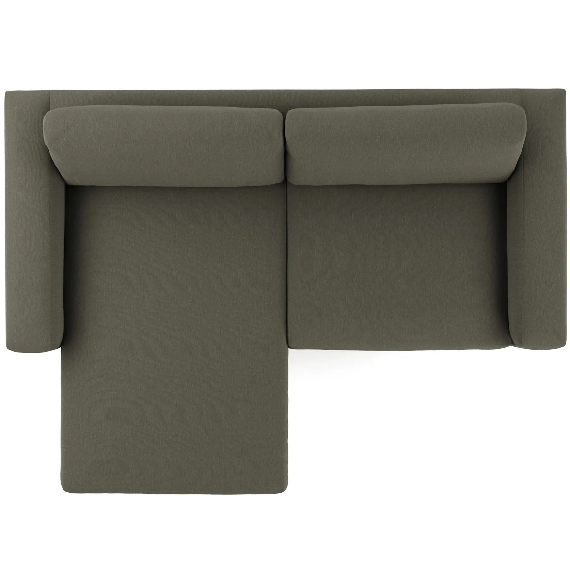 Riley 84" Reversible Storage Sectional - Silver Moss