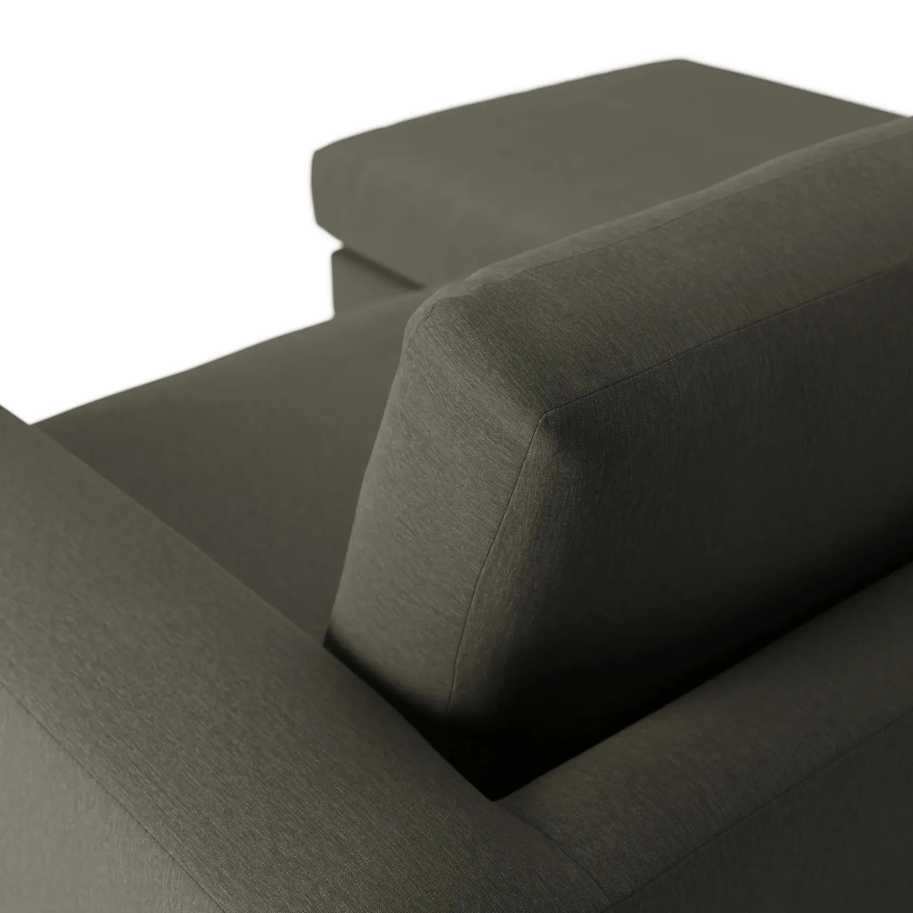 Riley 84" Reversible Storage Sectional - Silver Moss