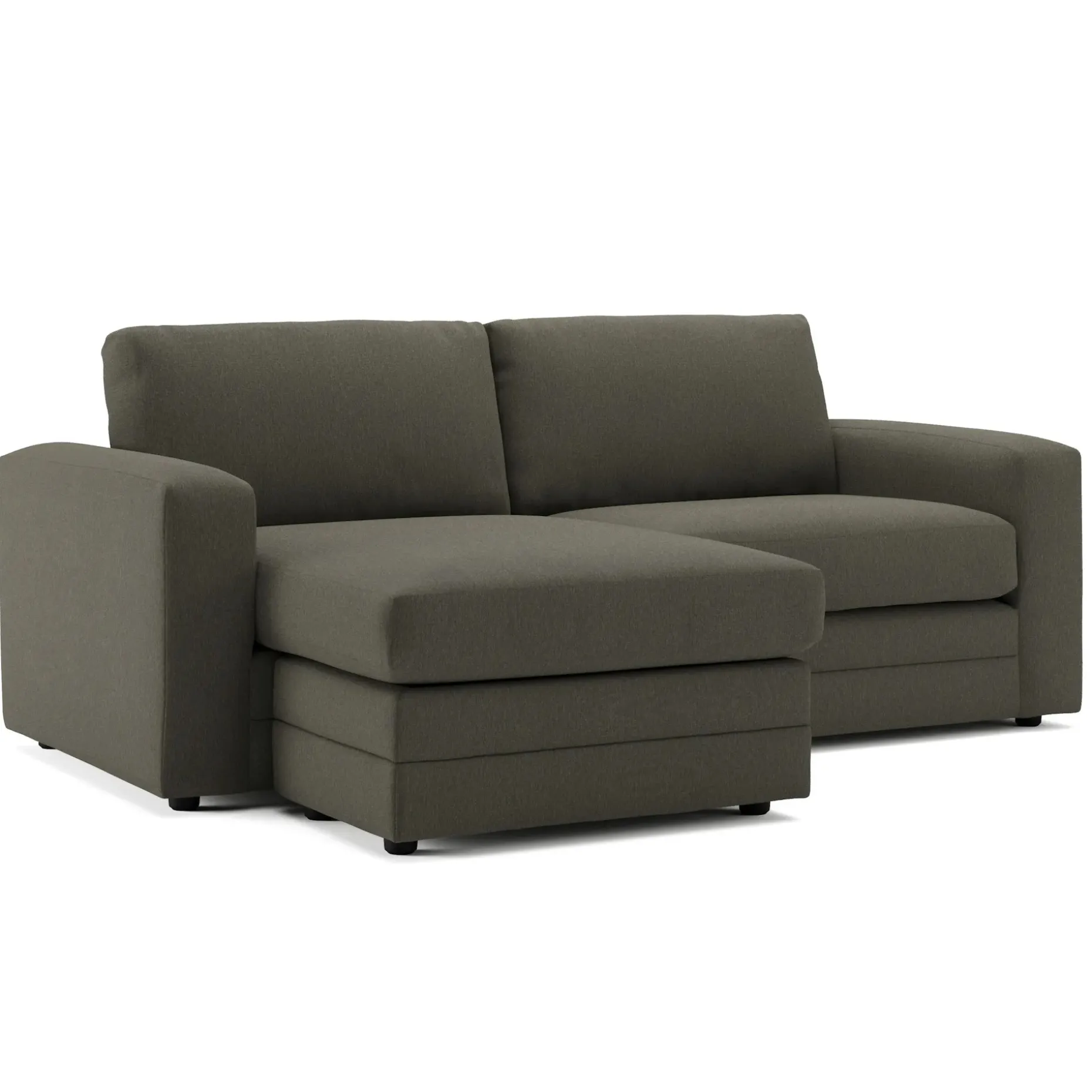 Riley 84" Reversible Storage Sectional - Silver Moss