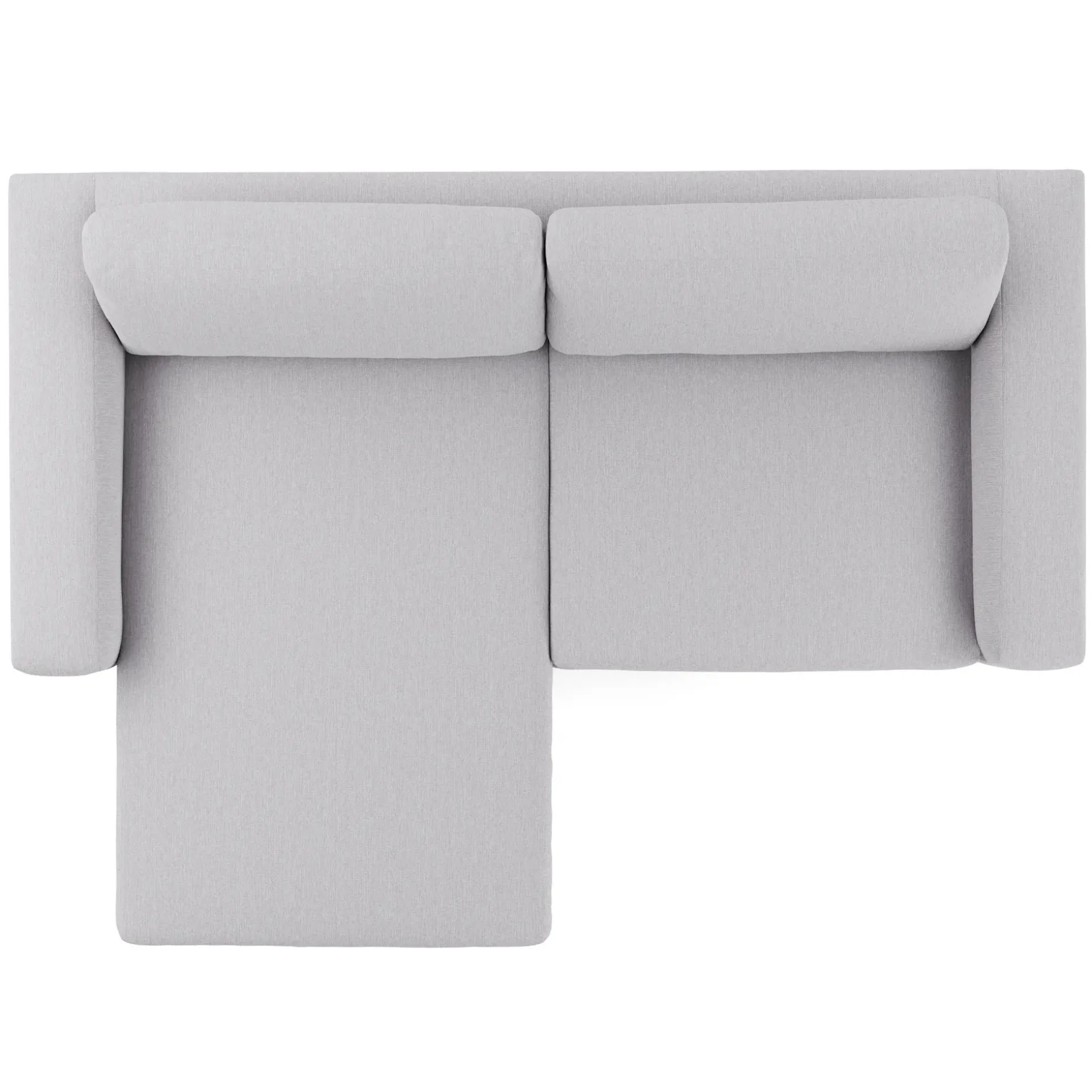 Riley 84" Reversible Storage Sectional - Silver Ivory