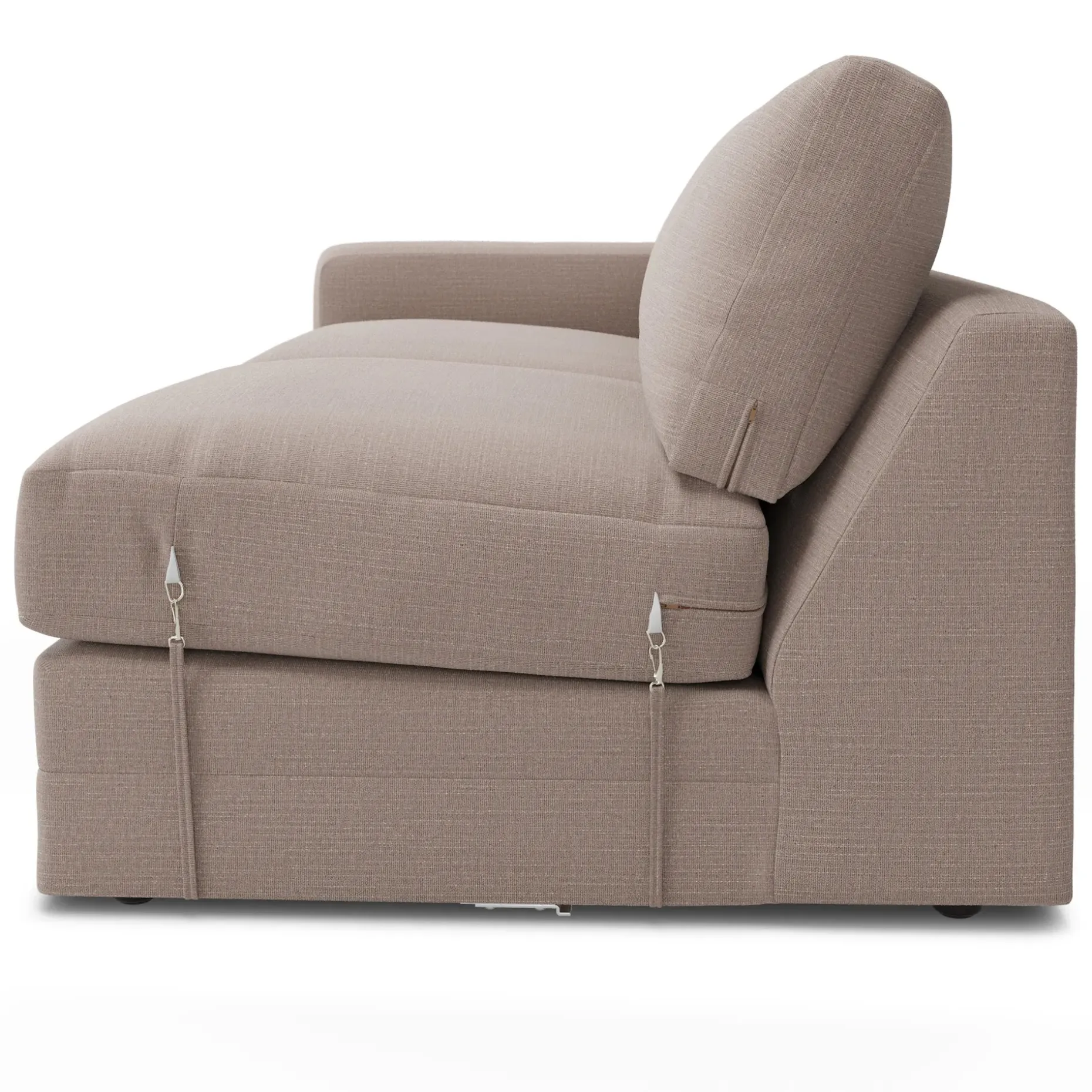 Riley 118.5" Right Sectional - Napa Quartz