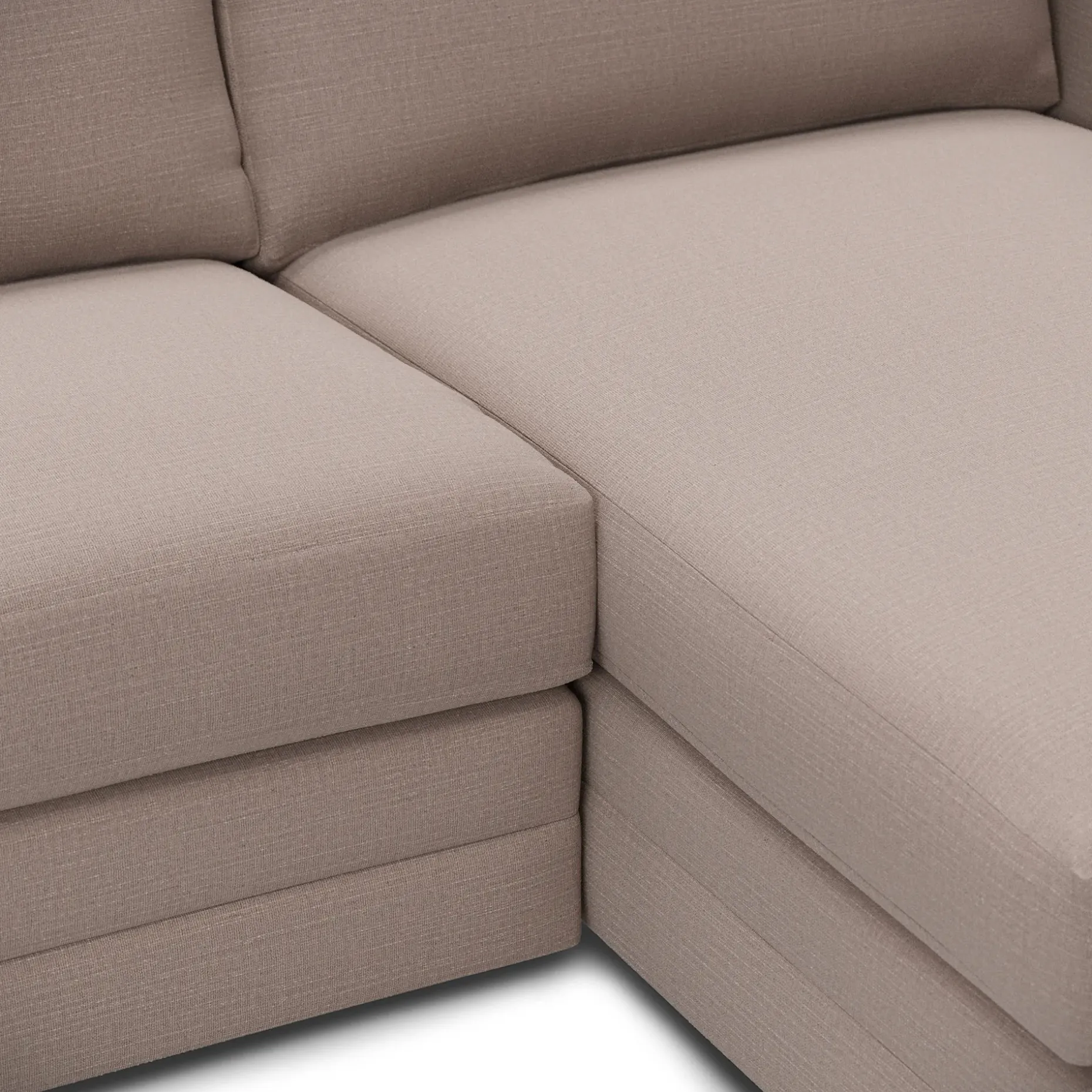 Riley 118.5" Right Sectional - Napa Quartz