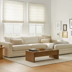 Riley 118.5" Right Sectional - Napa White