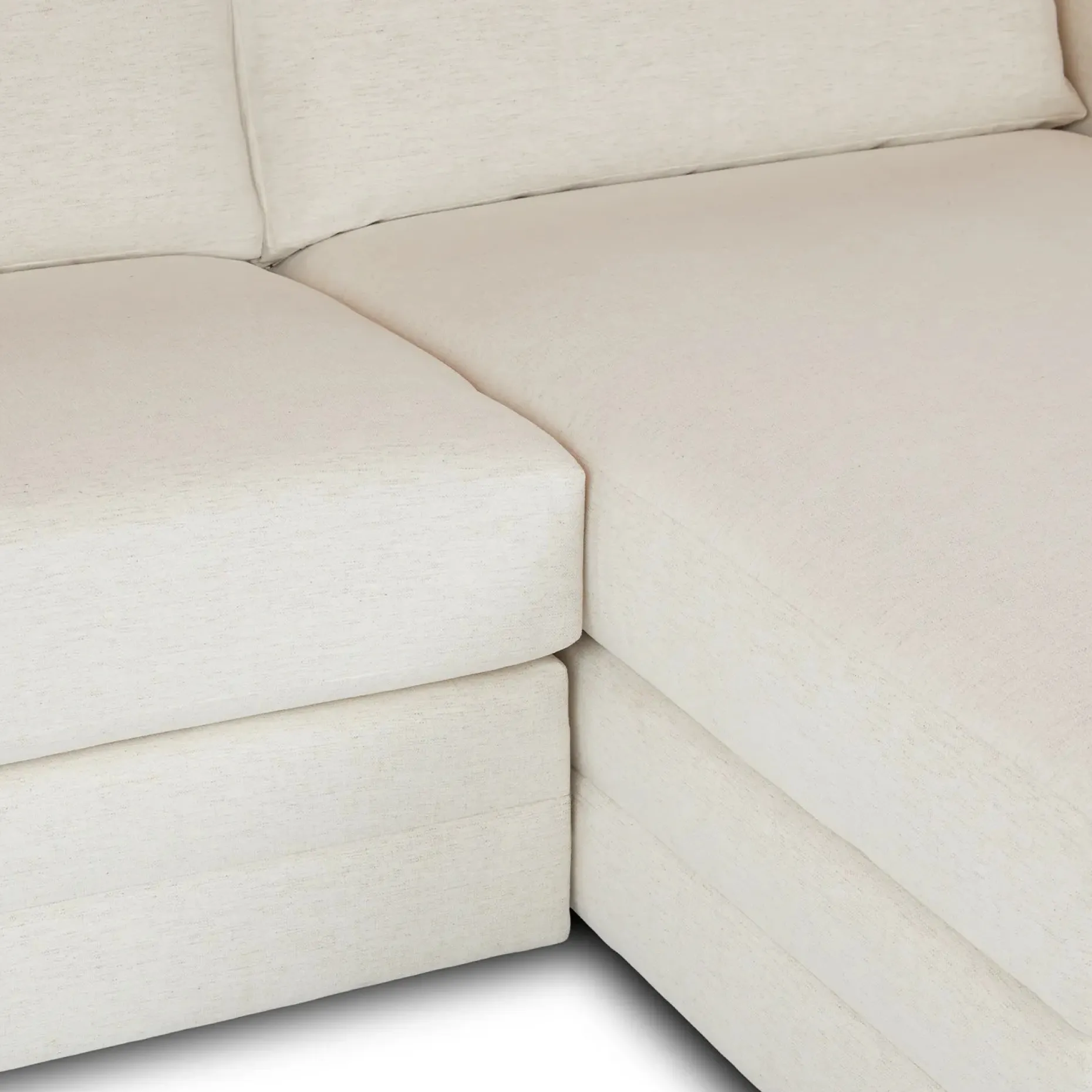 Riley 118.5" Right Sectional - Napa White