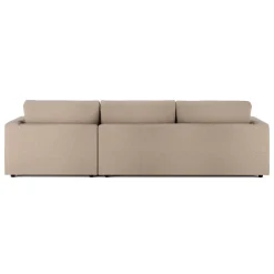Riley 118.5" Right Sectional - Sandstone Wool Bouclé