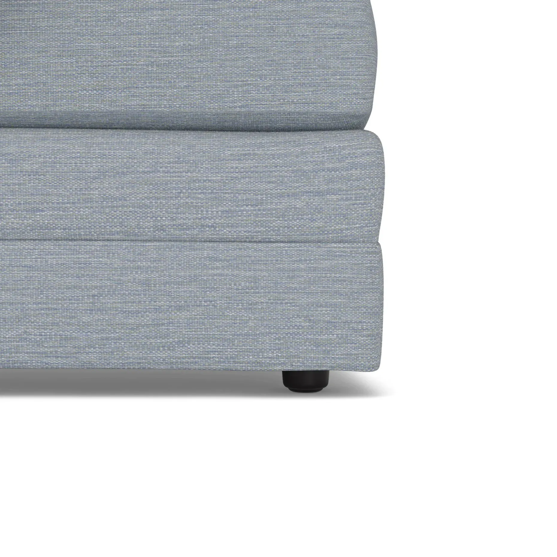 Riley 118.5" Right Sectional - Silver Light Blue