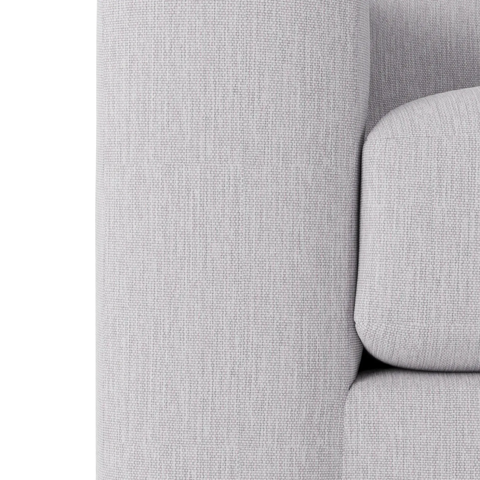 Riley 118.5" Right Sectional - Silver Ivory