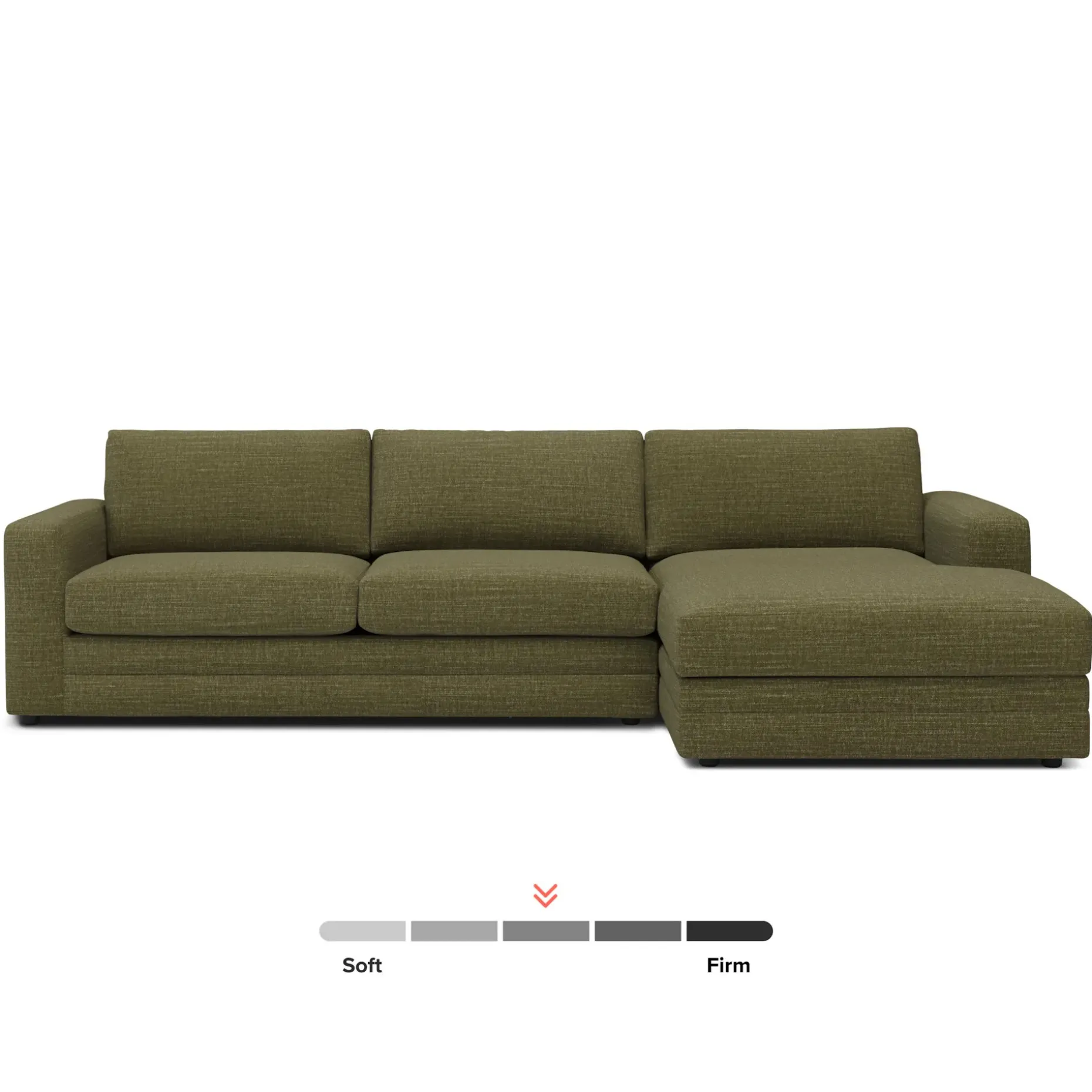 Riley 118" Right Storage Sleeper Sectional - Napa Moss
