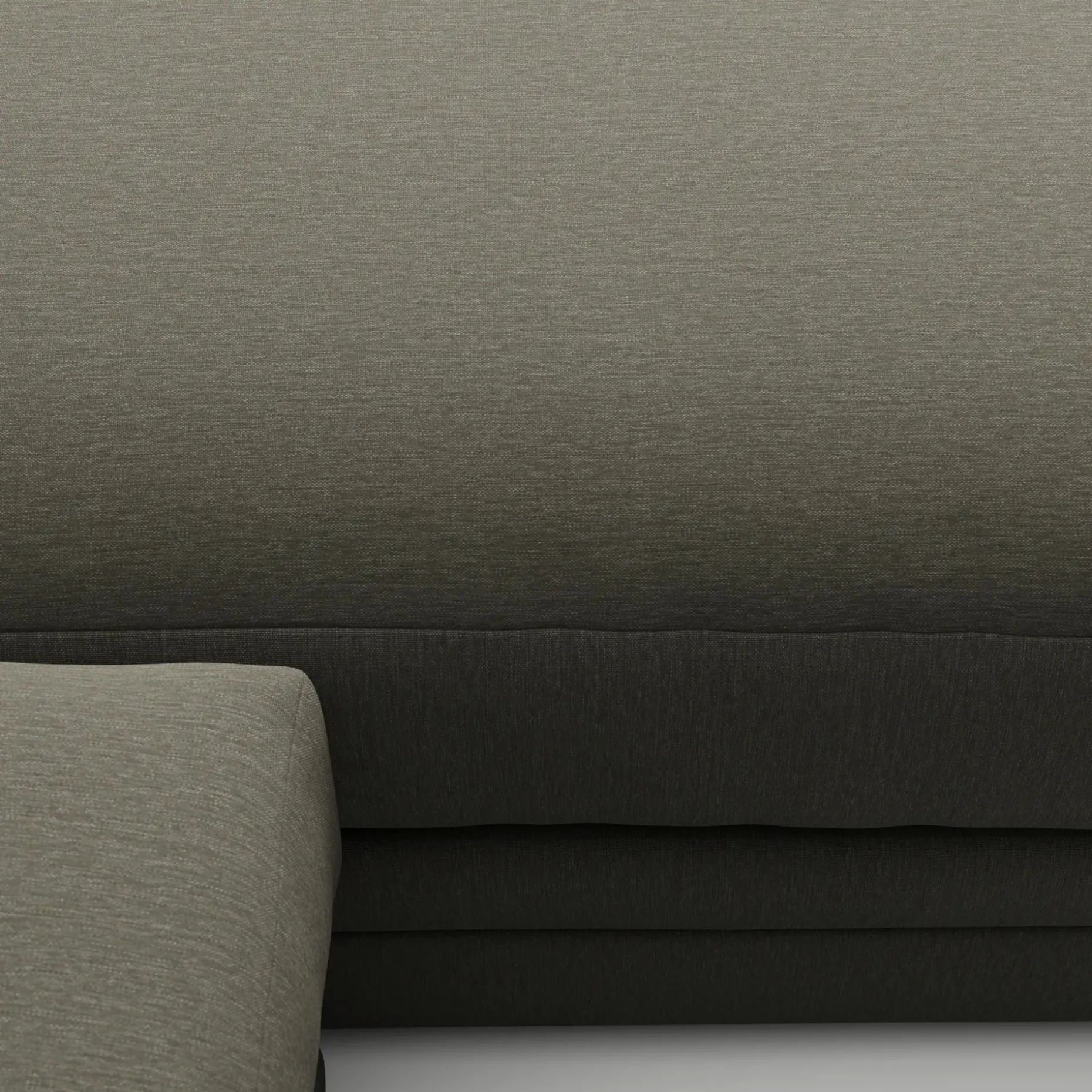 Riley 118" Right Storage Sleeper Sectional - Silver Moss